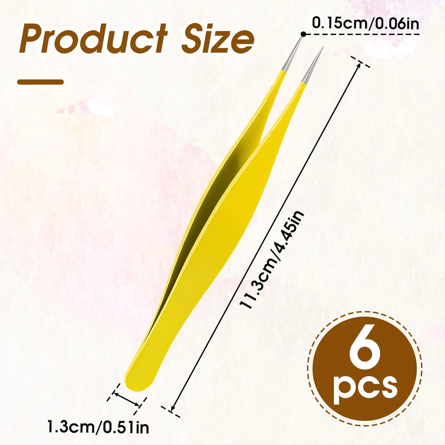 ست 6 عددی موچین نوک تیز سالبسور، موچین موهای زیر پوستی، موچین سوزنی، موچین دقیق با نوک ظریف، ابزار حذف جوش سر سیاه استیل برای بینی، موهای صورت و ابرو ست 6 عددی موچین نوک تیز سالبسور، موچین موهای زیر پوستی، موچین سوزنی، موچین دقیق با نوک ظریف، ابزار حذف جوش سر سیاه استیل برای بینی، موهای صورت و ابرو