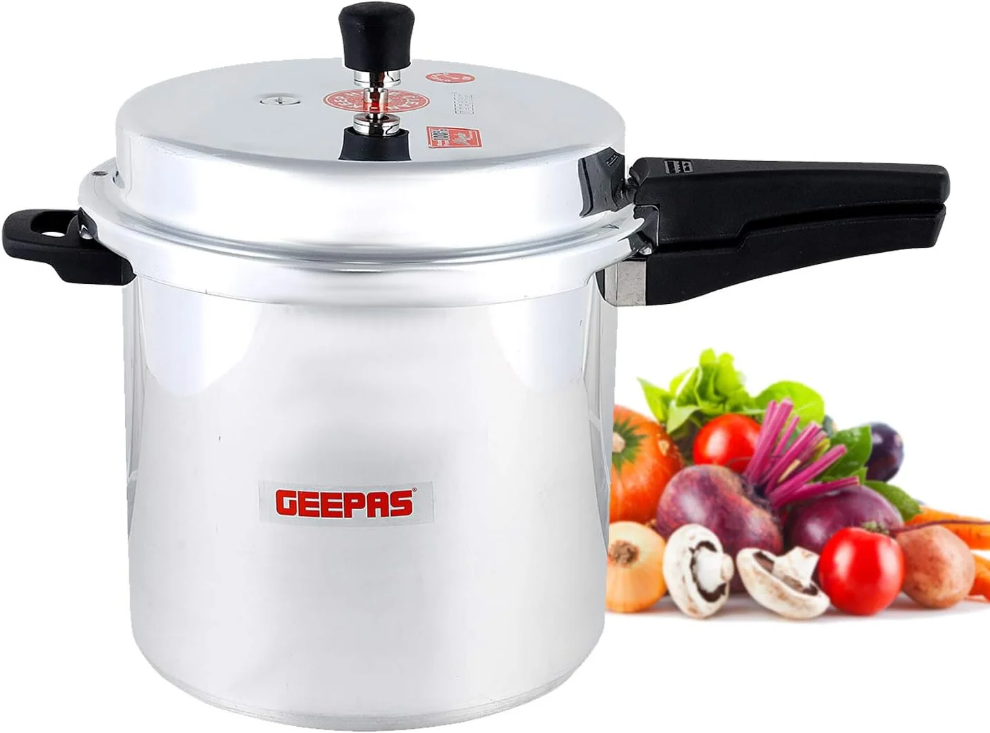 زودپز چندکاره جیپاس مدل Gpc329، نقره ای، جنس آلومینیوم