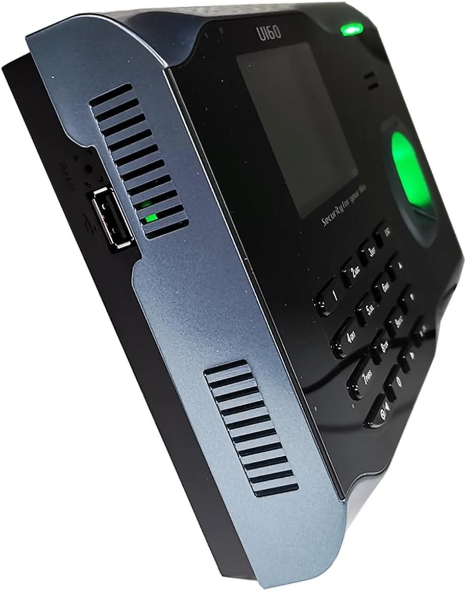 دستگاه حضور و غیاب اثر انگشتی WERTYFF مدل U160 WiFi، سیستم حضور و غیاب بیومتریک اثر انگشت، مدیریت حضور و غیاب کارمندان، دستگاه الکترونیکی پانچ اتوماتیک ورود و خروج، کاربری آسان (U160- دستگاه حضور و غیاب اثر انگشتی WERTYFF مدل U160 WiFi، سیستم حضور و غیاب بیومتریک اثر انگشت، مدیریت حضور و غیاب کارمندان، دستگاه الکترونیکی پانچ اتوماتیک ورود و خروج، کاربری آسان (U160-