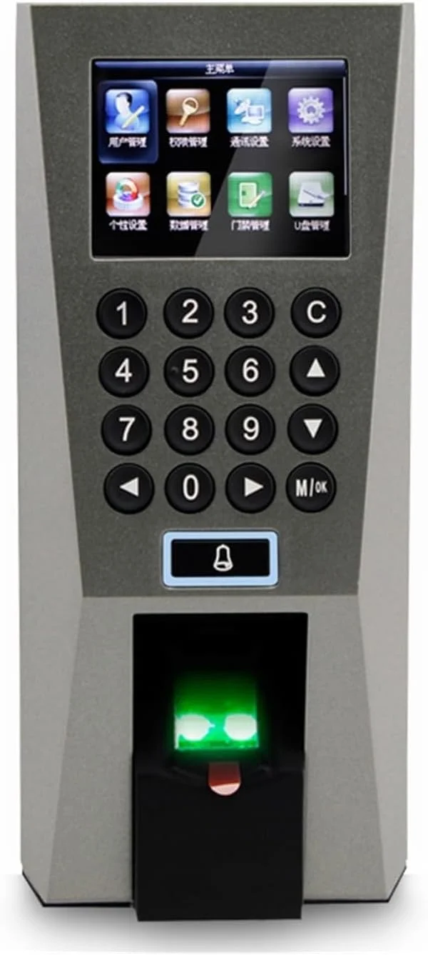 دستگاه حضور و غیاب اثر انگشتی AJWYSOI، کنترل دسترسی اثر انگشتی، دستگاه حضور و غیاب اثر انگشتی، پانچ خودکار ورود و خروج، کارکرد آسان (زبان فرانسه)