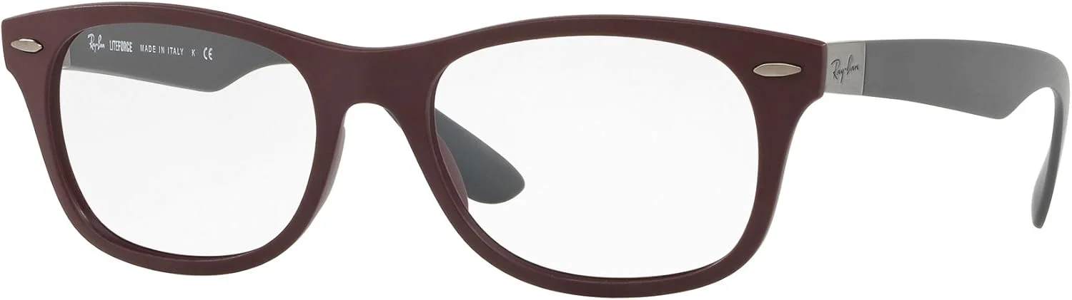 فریم عینک طبی زنانه ری بن مدل 0RX 7032 5771 52، بنفش (بنفش تیره شنی)، بنفش (بنفش تیره شنی)، 52