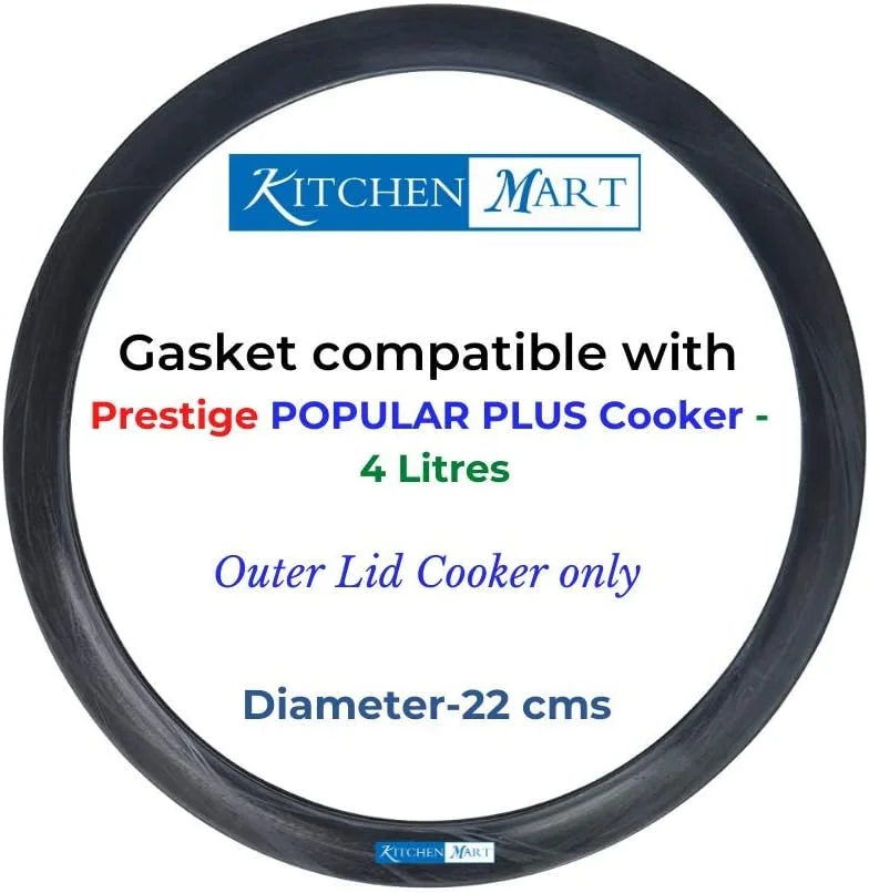 واشر Kitchen Mart سازگار با زودپز پرستیژ مدل Popular Plus (۴ لیتر) واشر Kitchen Mart سازگار با زودپز پرستیژ مدل Popular Plus (۴ لیتر)