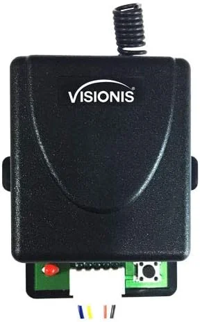 سیستم کنترل دسترسی یک درب Visionis FPC-5199 با قفل الکترومغناطیسی 1200 پوندی و گیرنده بی سیم و کیت ریموت
