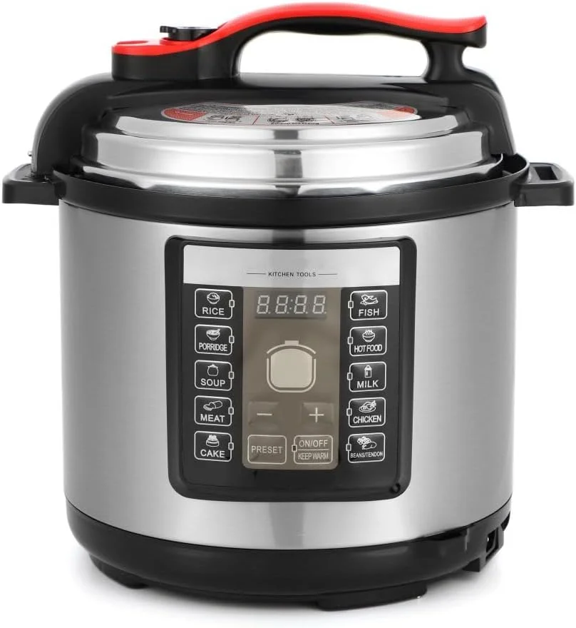 دستگاه پخت و پز کارآمد، پلوپز با بدنه استیل ضد زنگ، دیگ آلومینیومی نچسب، پلوپز سریع، زودپز برای سبک زندگی پرمشغله، زودپز با نگهداری آسان