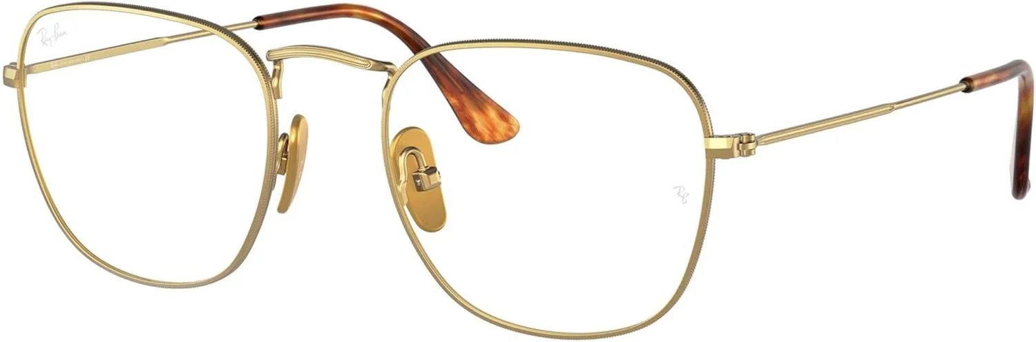 فریم عینک طبی مردانه Ray-Ban مدل Rx8157v Frank Titanium Square