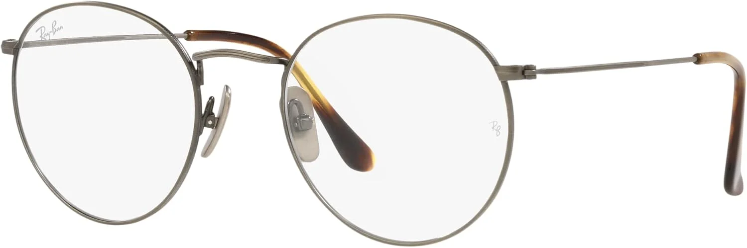 فریم عینک طبی گرد تیتانیومی Ray-Ban Rx8247v