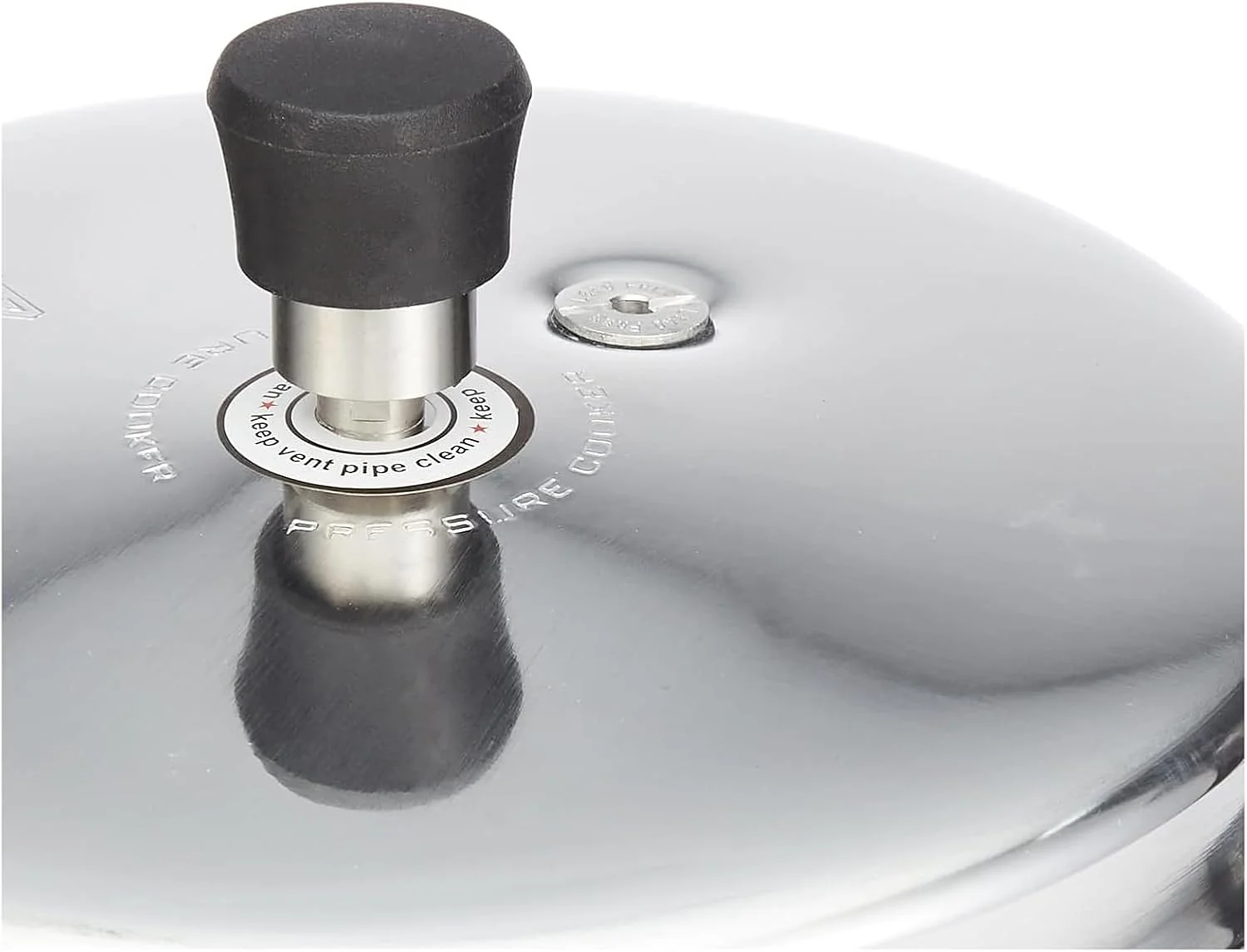 زودپز آلومینیومی 5 لیتری Bisbell | سازگار با اجاق گاز و القایی | زودپز بادوام با درب بیرونی نقره ای برای آشپزخانه منزل، BB1696