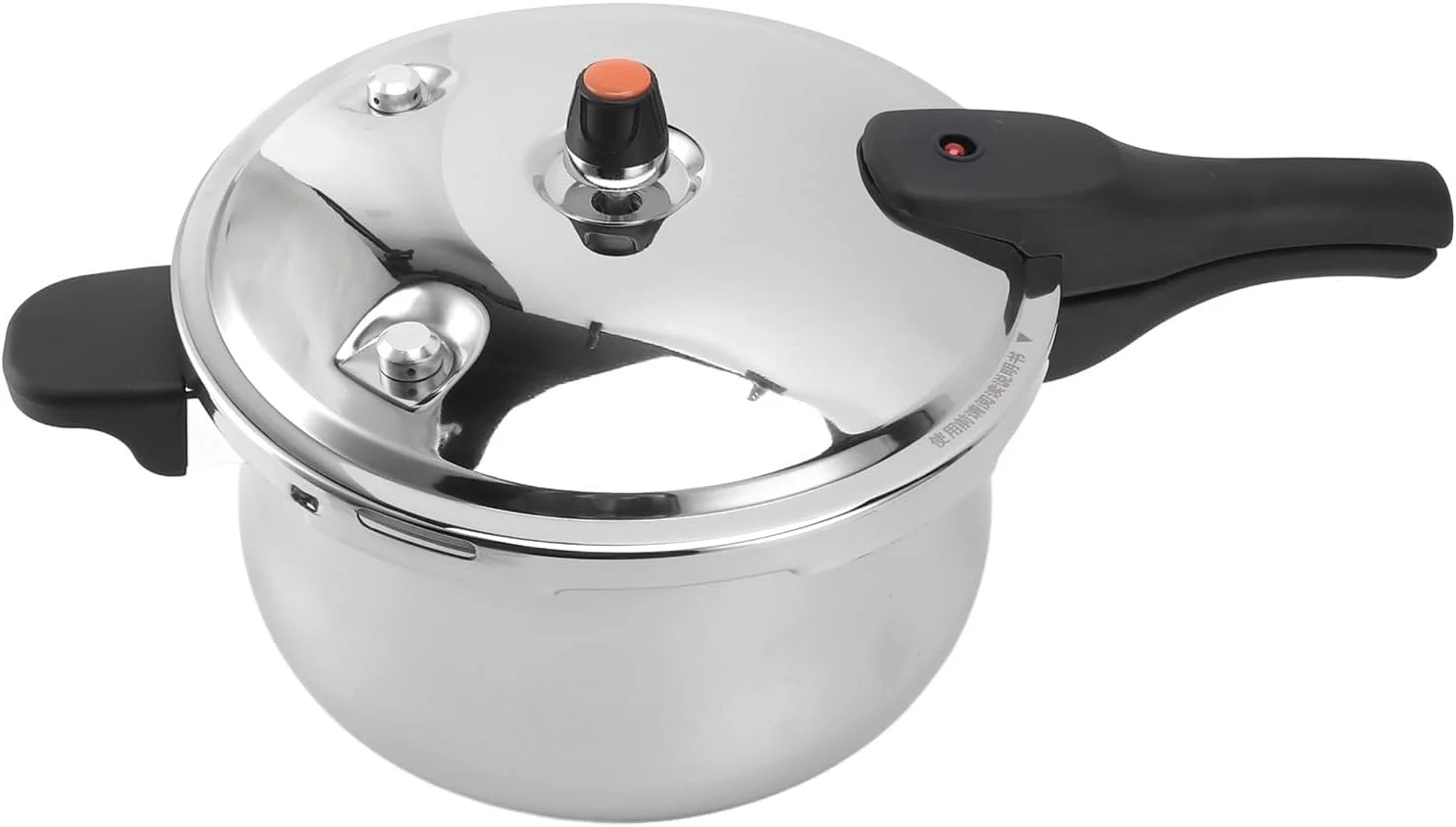 زودپز استیل ضد زنگ Depisuta، ظروف پخت و پز چند منظوره 80KPA با شیر محدود کننده فشار، پخت و پز کارآمد برای اجاق گاز القایی و اجاق گاز (26 سانتی متر)