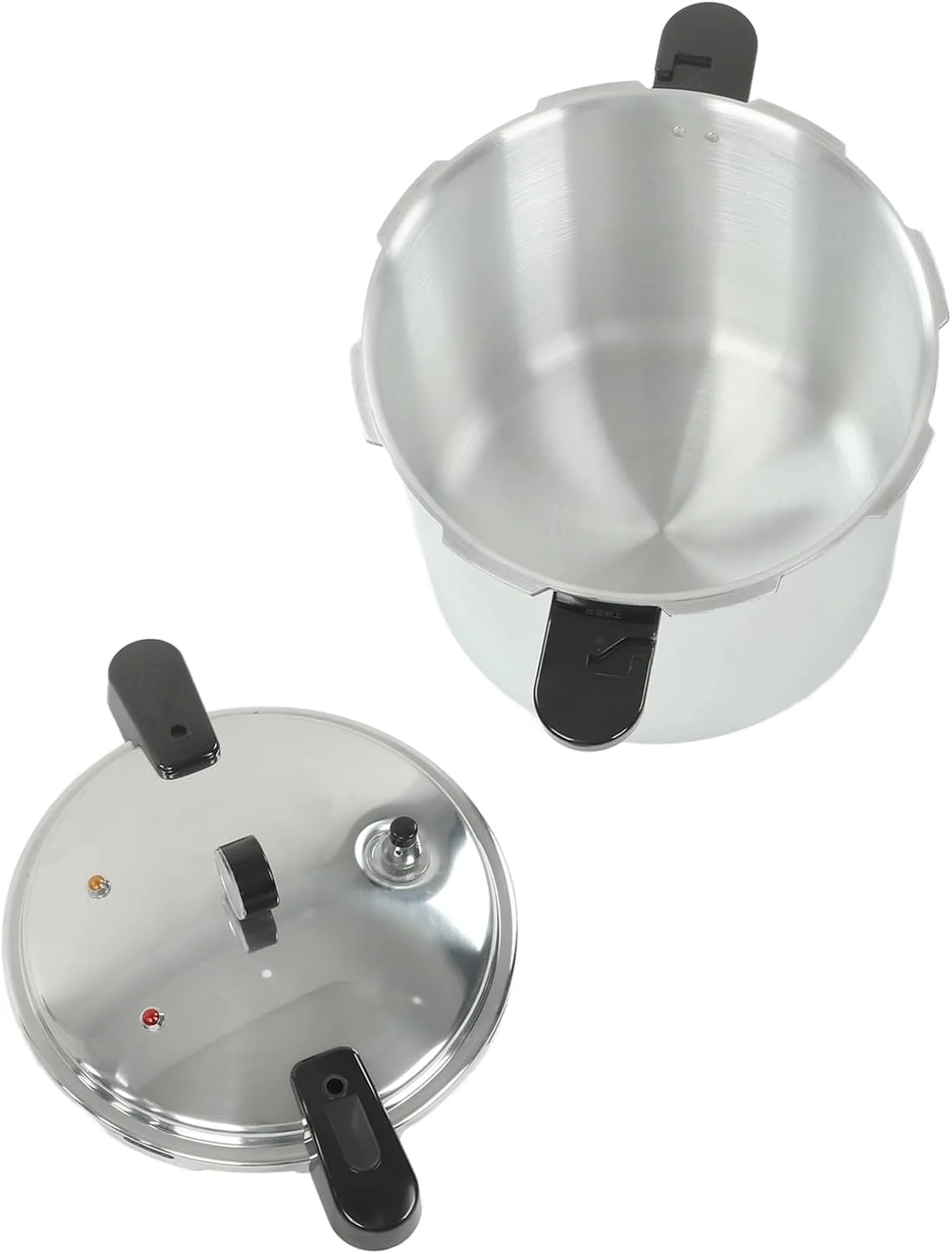 زودپز دپیسوتا، زودپز 23 لیتری آلیاژ آلومینیوم با سیستم ایمنی و بست/گیره نگهدارنده، قابلمه ضخیم سازگار با انواع