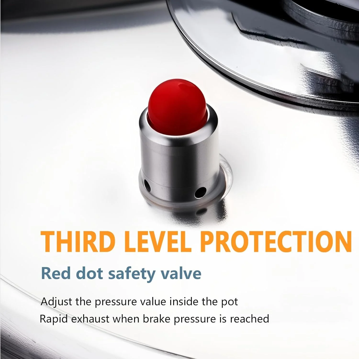 زودپز کوچک 3 لیتری/4 لیتری، قابلمه آلیاژ آلومینیوم سبک و قابل حمل، قابلمه ته صاف کوچک خانوادگی با دو دسته (3 لیتری)