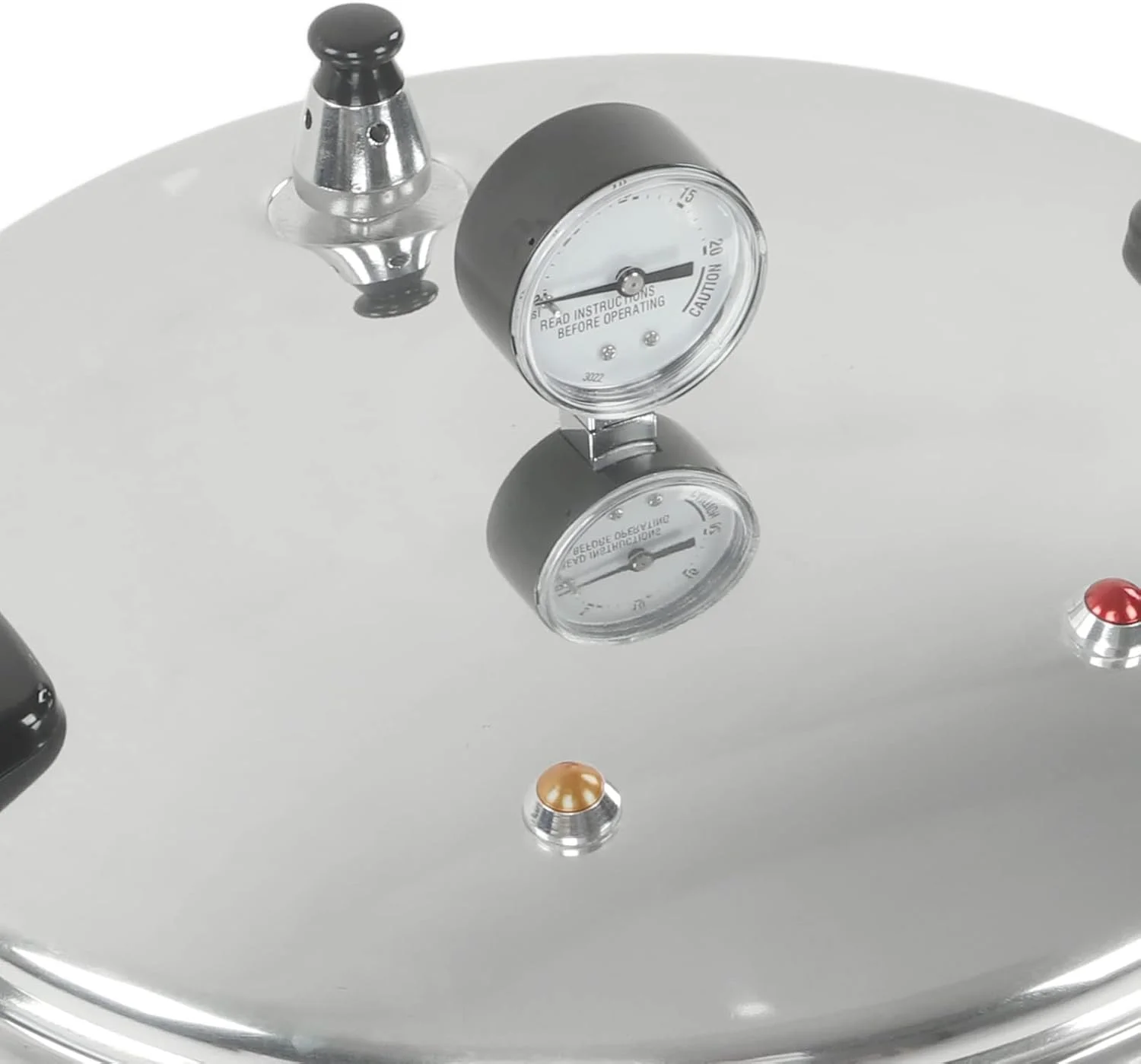 زودپز دپیسوتا، زودپز 23 لیتری آلیاژ آلومینیوم با سیستم ایمنی و بست/گیره نگهدارنده، قابلمه ضخیم سازگار با انواع