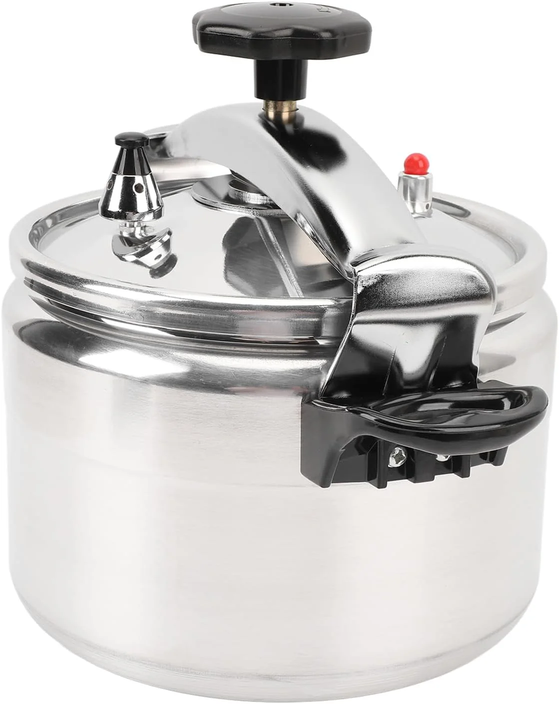 زودپز استیل کوچک Asixxsix، 6.35 کوارت، قابلمه پخت و پز بدون پوشش با فشار بالا 50 تا 70 کیلو پاسکال، دارای درب و دو دسته مناسب برای 5-6 نفر زودپز استیل کوچک Asixxsix، 6.35 کوارت، قابلمه پخت و پز بدون پوشش با فشار بالا 50 تا 70 کیلو پاسکال، دارای درب و دو دسته مناسب برای 5-6 نفر