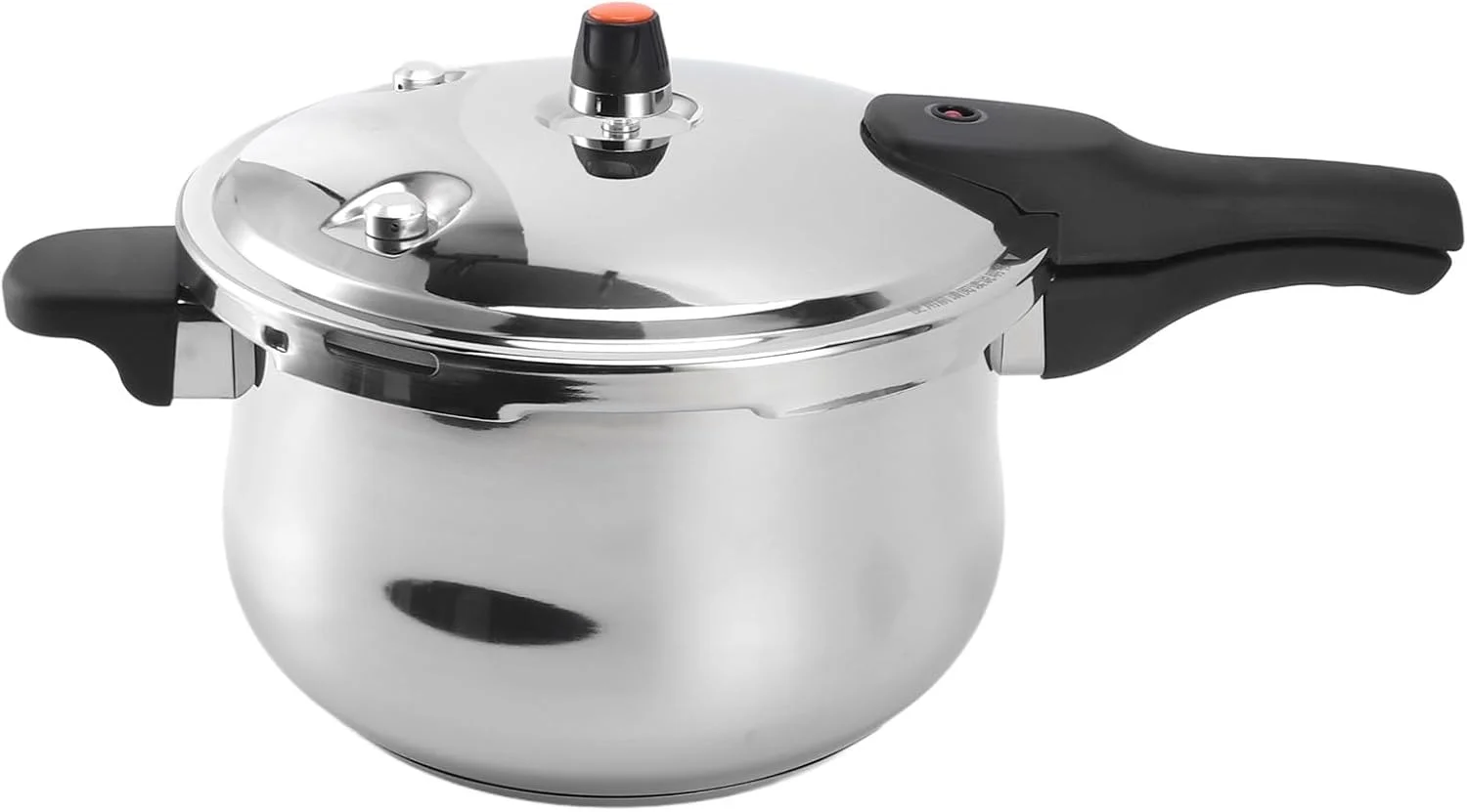 زودپز استیل ضد زنگ Depisuta، ظروف پخت و پز چند منظوره 80KPA با شیر محدود کننده فشار، پخت و پز کارآمد برای اجاق گاز القایی و اجاق گاز (26 سانتی متر)