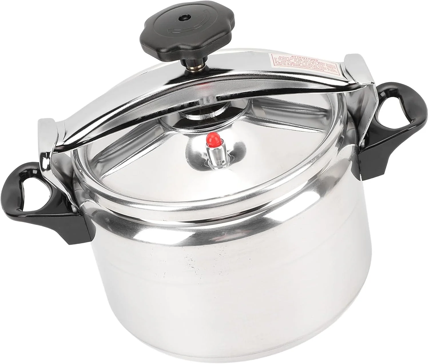 زودپز استیل کوچک Asixxsix، 6.35 کوارت، قابلمه پخت و پز بدون پوشش با فشار بالا 50 تا 70 کیلو پاسکال، دارای درب و دو دسته مناسب برای 5-6 نفر زودپز استیل کوچک Asixxsix، 6.35 کوارت، قابلمه پخت و پز بدون پوشش با فشار بالا 50 تا 70 کیلو پاسکال، دارای درب و دو دسته مناسب برای 5-6 نفر