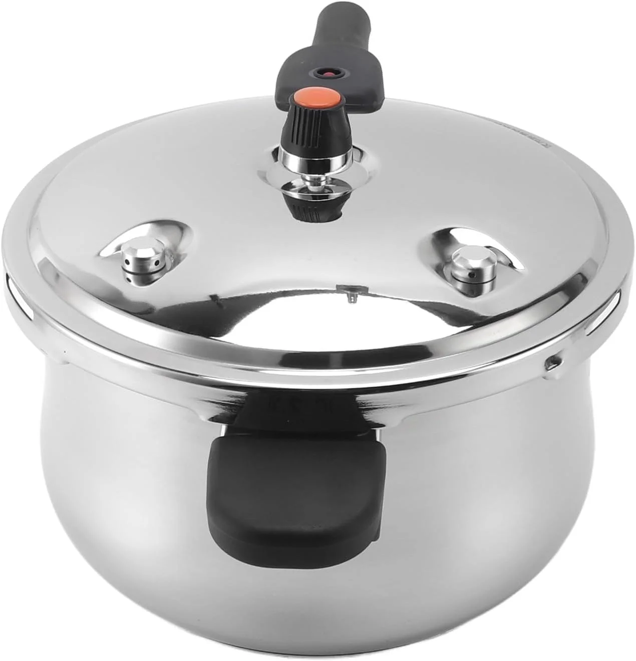 زودپز استیل ضد زنگ Depisuta، ظروف پخت و پز چند منظوره 80KPA با شیر محدود کننده فشار، پخت و پز کارآمد برای اجاق گاز القایی و اجاق گاز (26 سانتی متر)