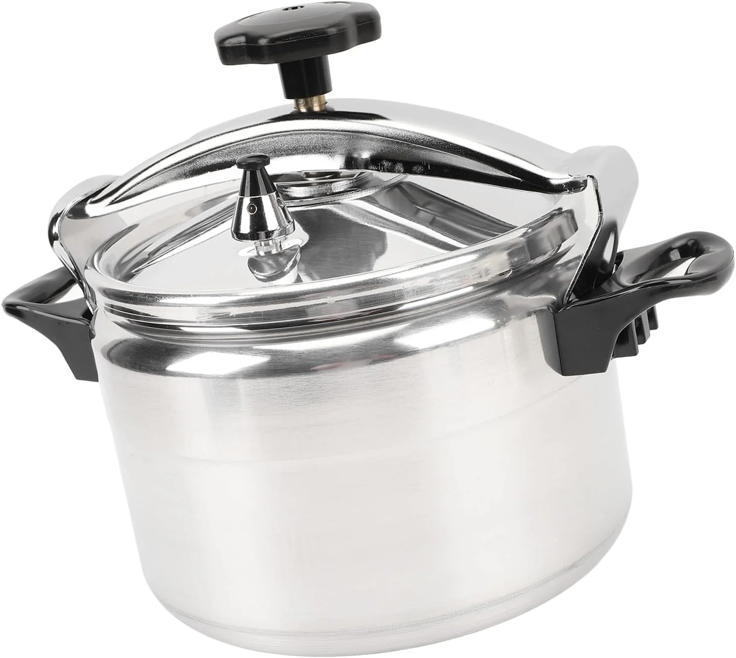 زودپز استیل کوچک Asixxsix، 6.35 کوارت، قابلمه پخت و پز بدون پوشش با فشار بالا 50 تا 70 کیلو پاسکال، دارای درب و دو دسته مناسب برای 5-6 نفر زودپز استیل کوچک Asixxsix، 6.35 کوارت، قابلمه پخت و پز بدون پوشش با فشار بالا 50 تا 70 کیلو پاسکال، دارای درب و دو دسته مناسب برای 5-6 نفر