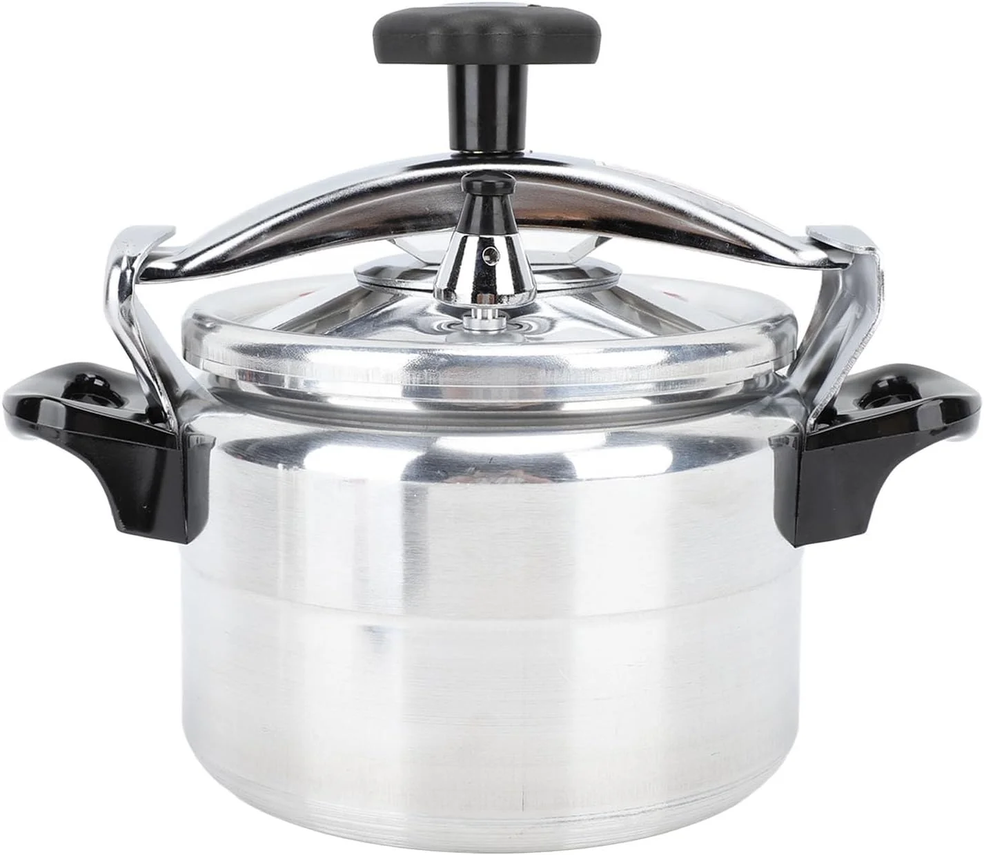 زودپز Depisuta، قابلمه زودپز ضخیم با ظرفیت بزرگ، قابلمه آلومینیومی نچسب و ضد انفجار با دریچه کار و دریچه ایمنی برای مصارف خانگی و تجاری (7 لیتر)