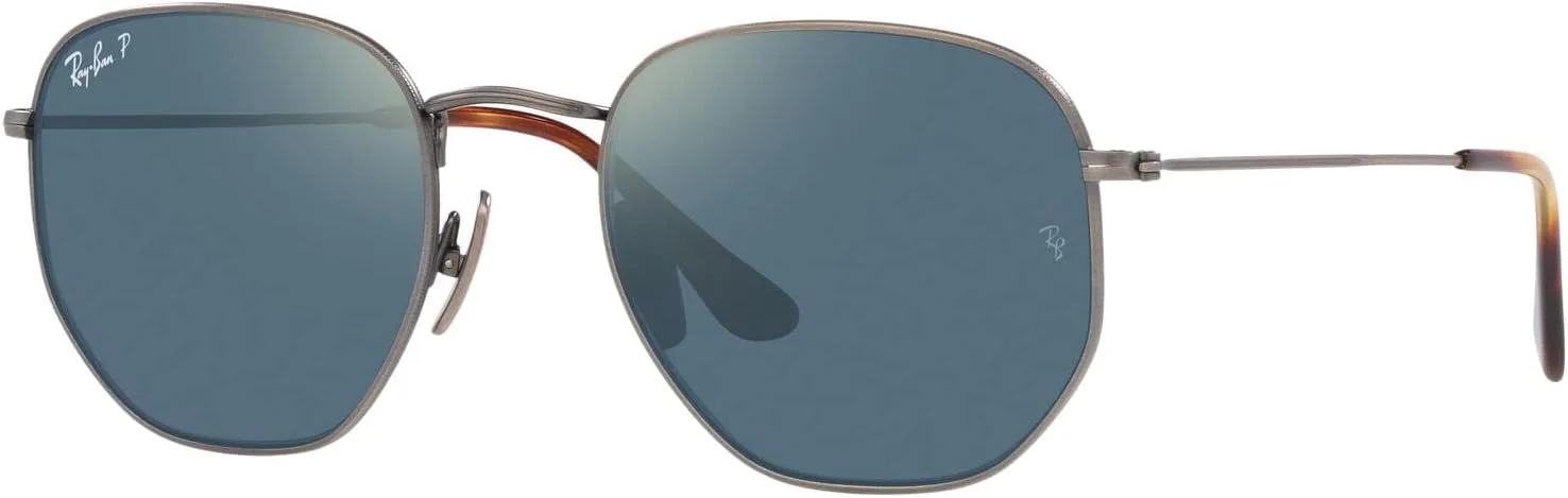 عینک آفتابی ری بن RB8148 تیتانیومی شش ضلعی