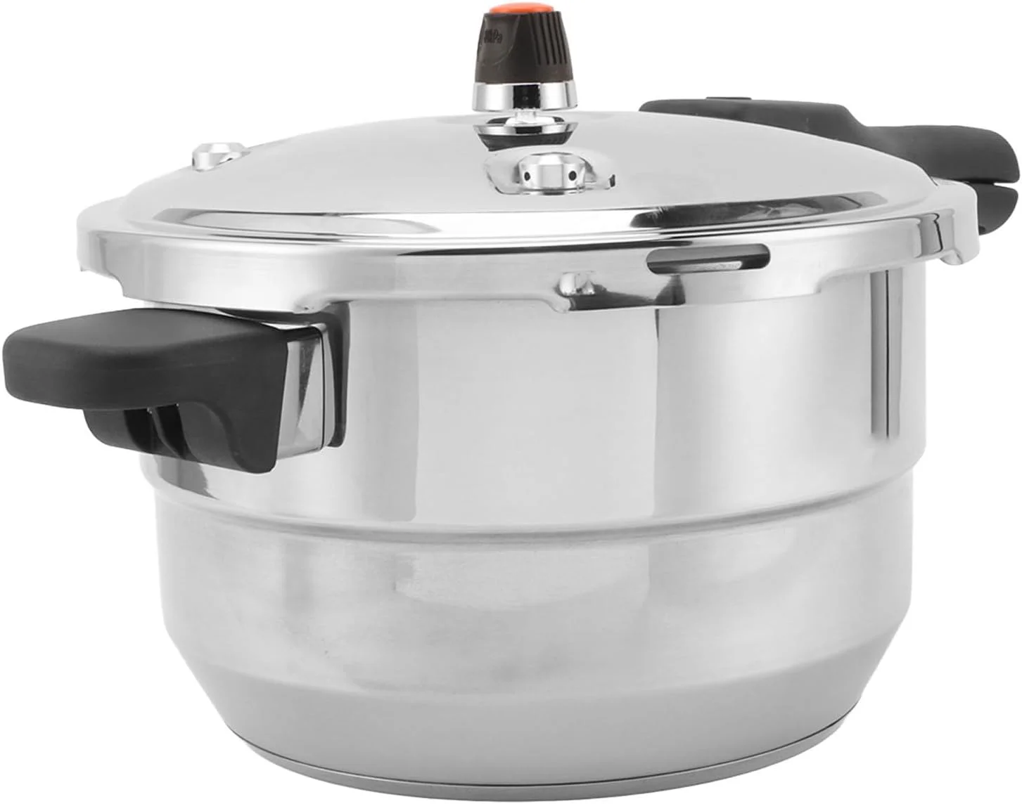 زودپز استیل ضد زنگ Zhjvihx با توری بخارپز، پخت سریع و کارآمد با فشار بالا 80 کیلو پاسکال، محافظت ایمن هوشمند، سازگار با اجاق گاز، اجاق القایی و غیره (6 لیتر) زودپز استیل ضد زنگ Zhjvihx با توری بخارپز، پخت سریع و کارآمد با فشار بالا 80 کیلو پاسکال، محافظت ایمن هوشمند، سازگار با اجاق گاز، اجاق القایی و غیره (6 لیتر)