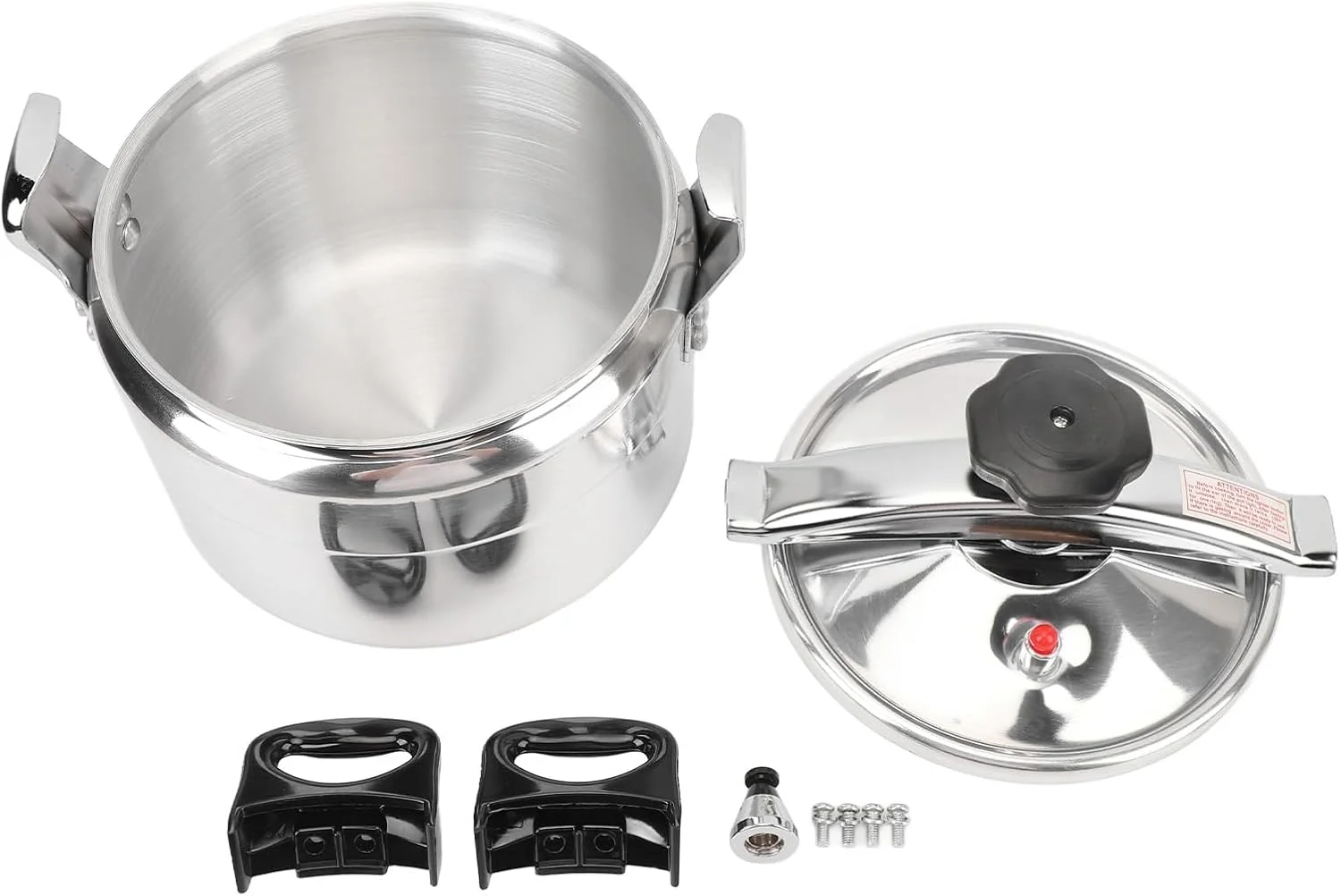 زودپز آلومینیومی 7 لیتری Tnfeeon، پخت و پز ایمن و کارآمد بدون پوشش، طراحی دو دسته، ظرفیت بزرگ برای آشپزخانه خانواده زودپز آلومینیومی 7 لیتری Tnfeeon، پخت و پز ایمن و کارآمد بدون پوشش، طراحی دو دسته، ظرفیت بزرگ برای آشپزخانه خانواده