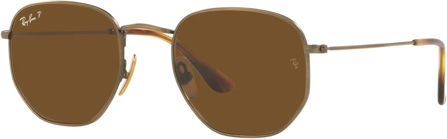 عینک آفتابی ری-بن Rb8148 تیتانیومی شش ضلعی