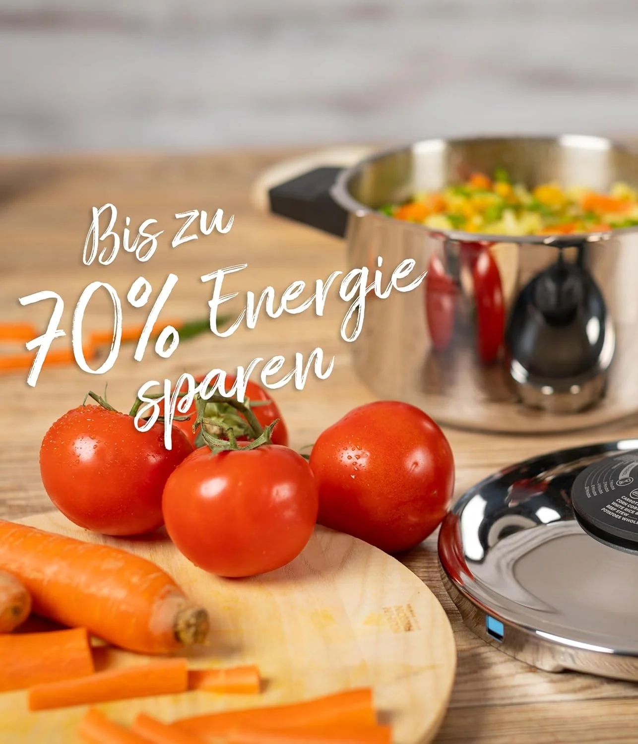 زودپز دسته بلند 5 لیتری کوهن ریکون دوروماتیک کلاسیک NEO - ساخت سوئیس، فوق العاده سریع و کم مصرف، کفه ضخیم سوپرترمی، ایمن و بادوام