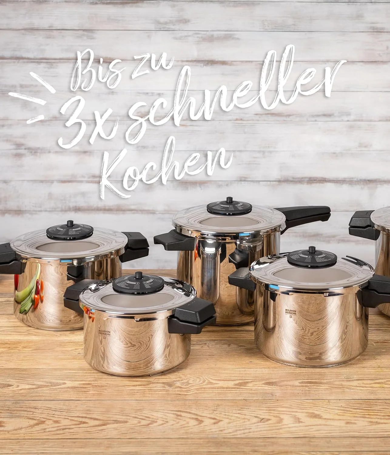 زودپز دسته بلند 5 لیتری کوهن ریکون دوروماتیک کلاسیک NEO - ساخت سوئیس، فوق العاده سریع و کم مصرف، کفه ضخیم سوپرترمی، ایمن و بادوام