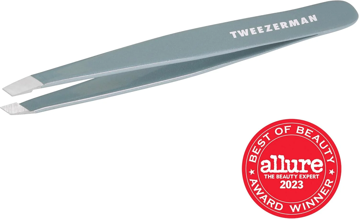 موچین نوک کج تویزرمن آبی مه آلود - موچین موکن، استیل ضد زنگ موچین نوک کج تویزرمن آبی مه آلود - موچین موکن، استیل ضد زنگ