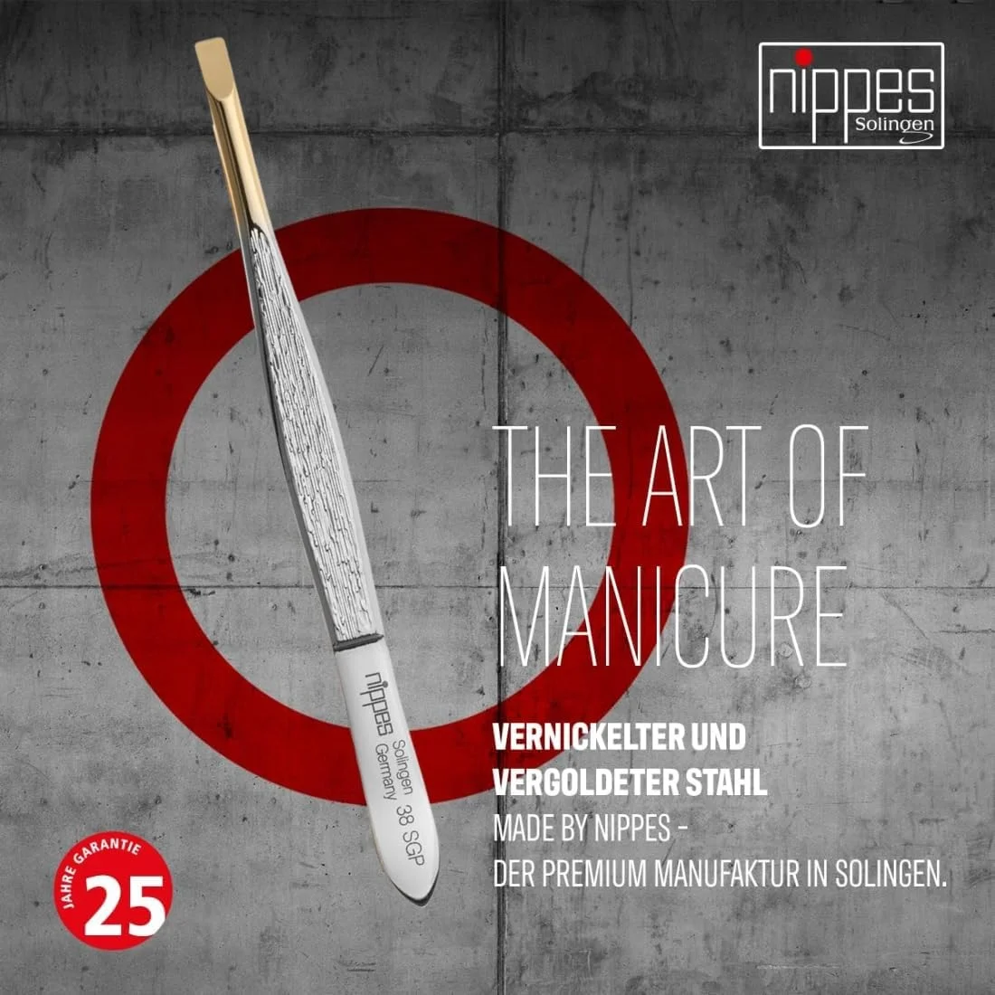 موچین نوک طلایی صاف نیپز زولینگن مدل 38SGP | برای حالت دادن به ابرو و از بین بردن موهای ظریف | استفاده آسان و کاربردی موچین نوک طلایی صاف نیپز زولینگن مدل 38SGP | برای حالت دادن به ابرو و از بین بردن موهای ظریف | استفاده آسان و کاربردی