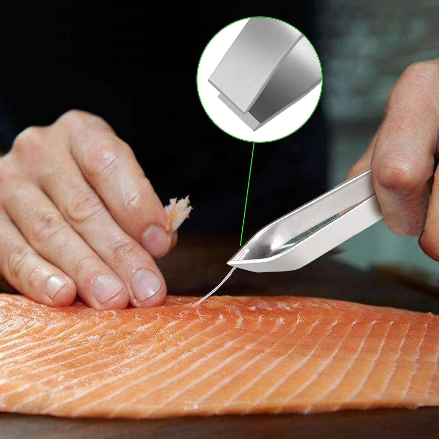 موچین آشپزخانه Hju، موچین استیل ضد زنگ ماهی، موچین استخوان، گیره شاه ماهی، موچین استیل حرفه ای برای برداشتن استخوان ماهی، فلس، پر خوک، پر مرغ و پر اردک موچین آشپزخانه Hju، موچین استیل ضد زنگ ماهی، موچین استخوان، گیره شاه ماهی، موچین استیل حرفه ای برای برداشتن استخوان ماهی، فلس، پر خوک، پر مرغ و پر اردک