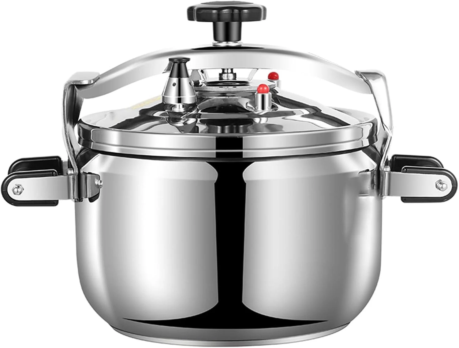 Commercial Explosion-Proof Pressure Cooker, Heavy-Duty Aluminum Explosion-Proof Cooking Pot Composite Multi-Layer Bottom Suitable for Gas Stoves,30cm Commercial Explosion-Proof Pressure Cooker, Heavy-Duty Aluminum Explosion-Proof Cooking Pot Composite Multi-Layer Bottom Suitable for Gas Stoves,30cm