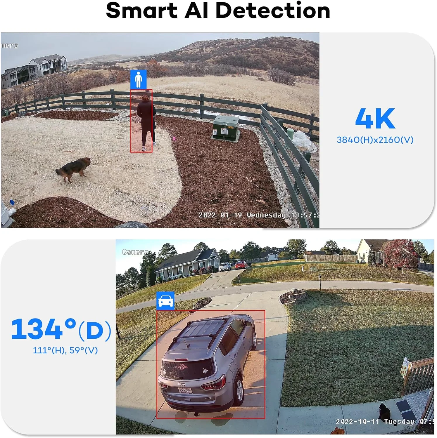 دوربین تحت شبکه 4K 8MP PoE اونوت، تشخیص هوشمند انسان و خودرو با هوش مصنوعی و فعالسازی نورافکنهای روشن، زاویه دید گسترده 128 درجه، مناسب فضای داخلی/خارجی، دوربین سیمی تجاری برای کسبوکار، افزودنی به سیستم PoE NVR دوربین تحت شبکه 4K 8MP PoE اونوت، تشخیص هوشمند انسان و خودرو با هوش مصنوعی و فعالسازی نورافکنهای روشن، زاویه دید گسترده 128 درجه، مناسب فضای داخلی/خارجی، دوربین سیمی تجاری برای کسبوکار، افزودنی به سیستم PoE NVR