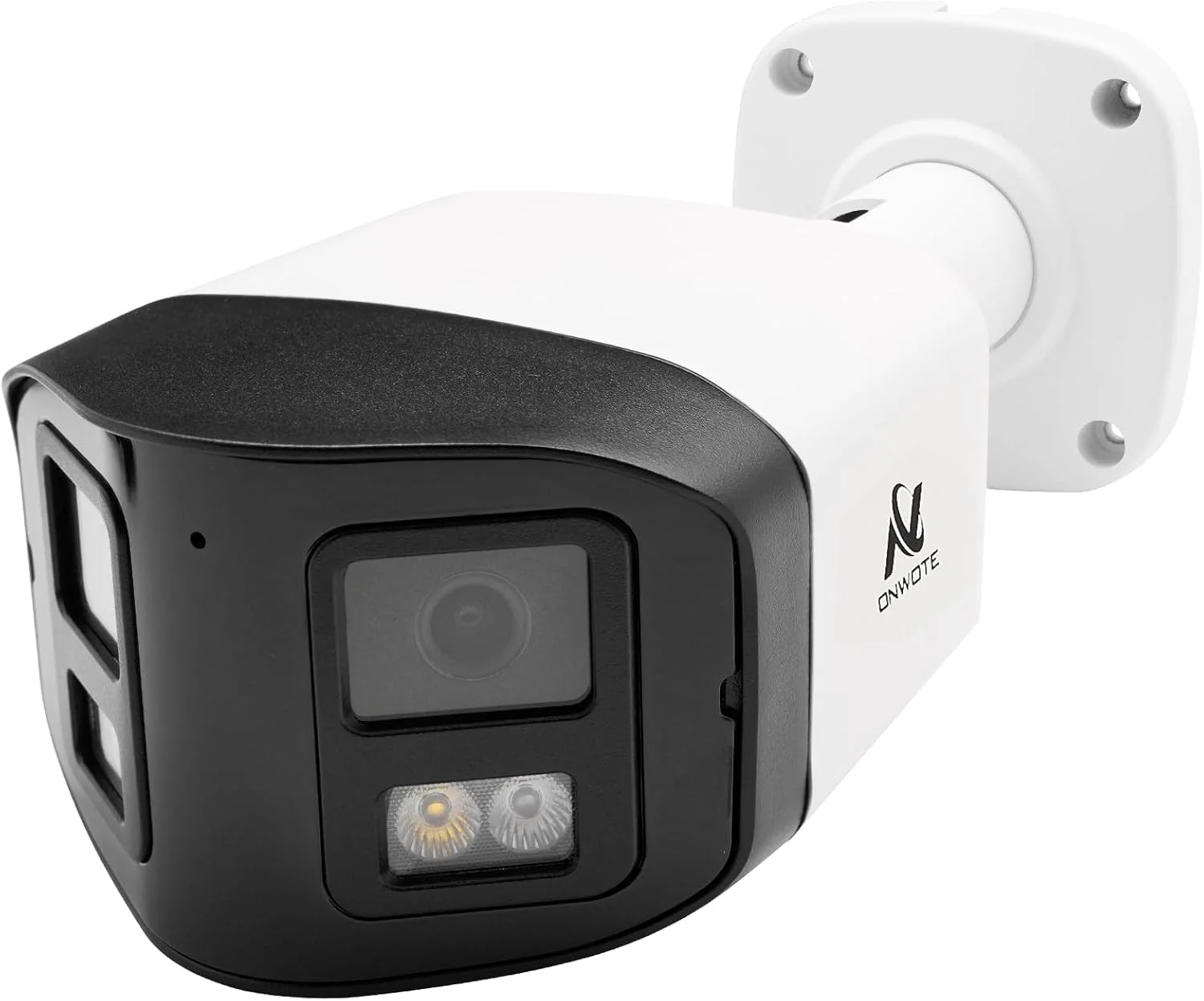 ONWOTE 180° Dual-Lens PoE 4K 8MP Security Camera, Two Way Audio, AI Human Vehicle Detection Trigger Color Night Vision, Add on Camera to PoE NVR System