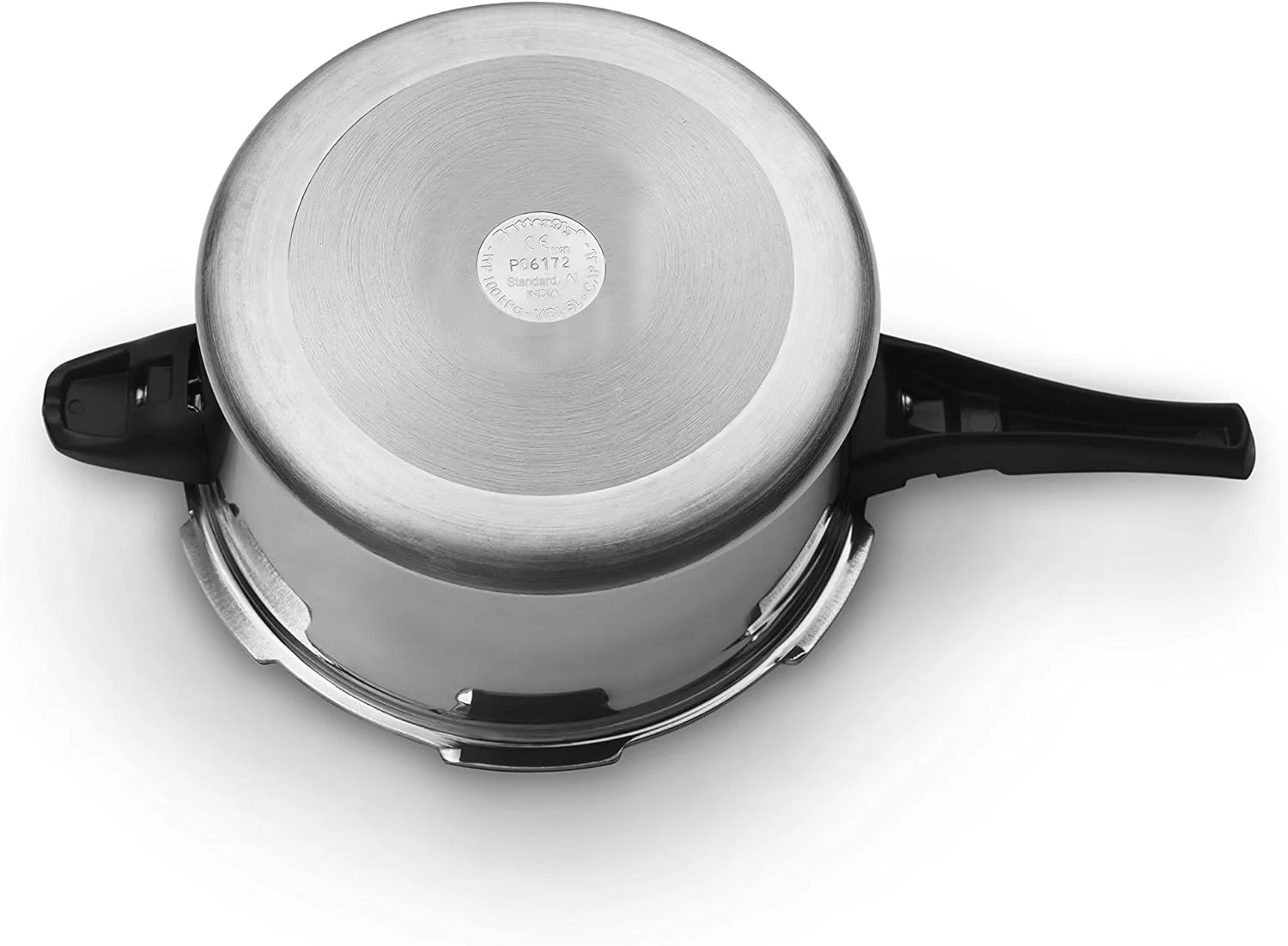 زودپز آلومینیومی استاندارد باترفلای، 5 لیتری، نقره ای زودپز آلومینیومی استاندارد باترفلای، 5 لیتری، نقره ای