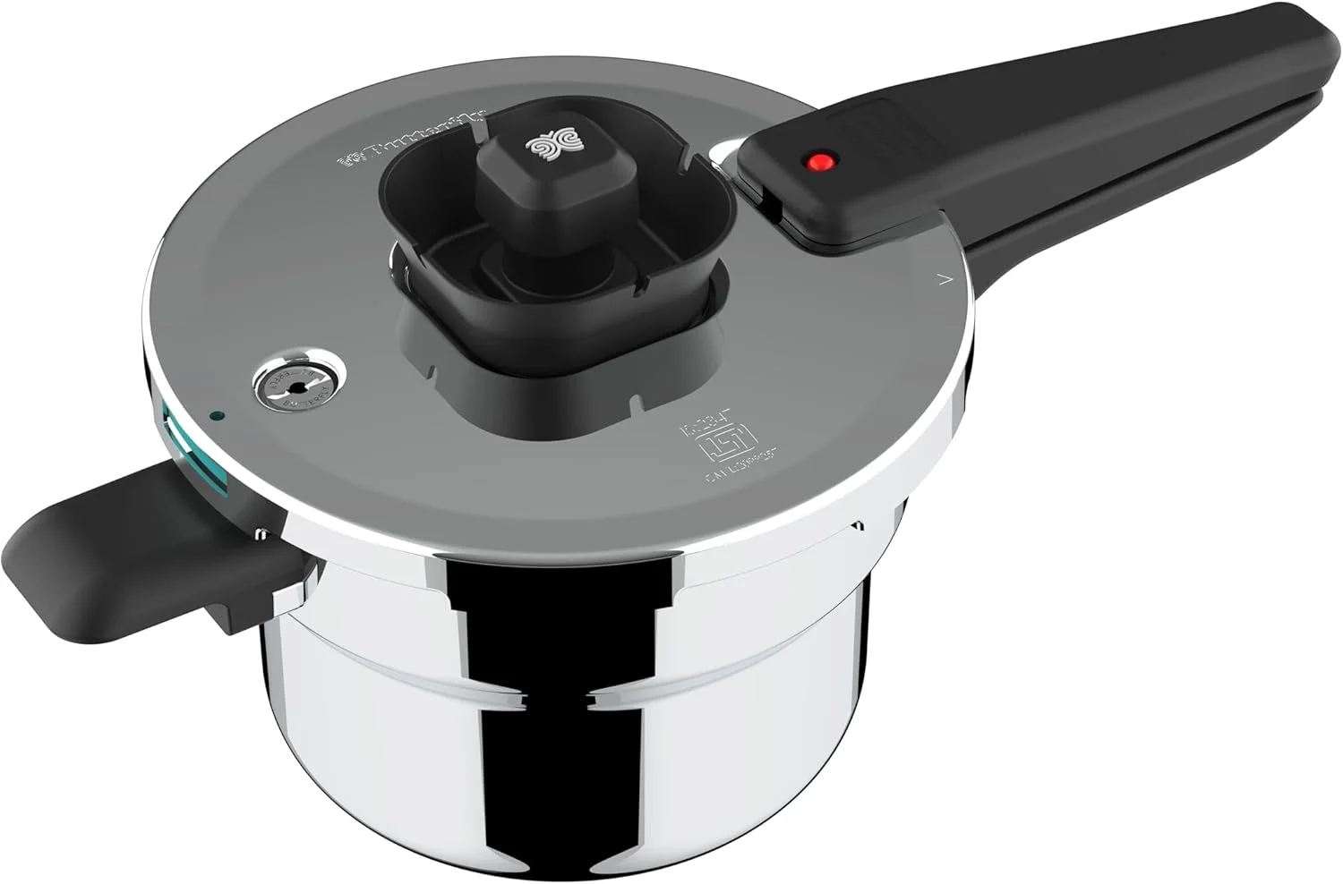 زودپز 3 لیتری Butterfly Uni Curve Triply | پایه القایی | فیلتر سرریز Halo Crown | دسته قفل فشار ثبت شده (ایمنی سطح 4) | مکانیزم شناور با قابلیت پخت بهینه با بخار