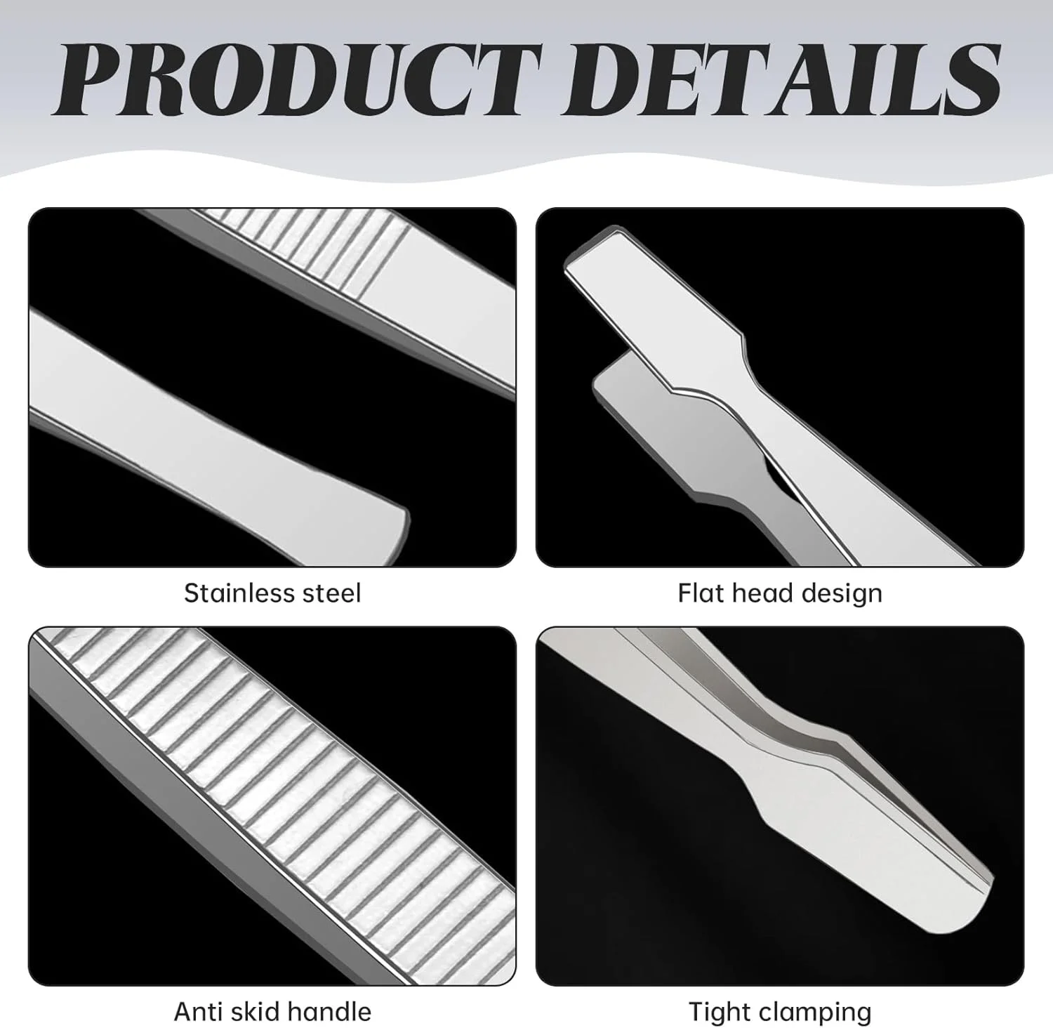 ست 2 عددی موچین تمبر، موچین استیل ضد زنگ برای تمبر، لوازم جمع آوری تمبر، موچین قابل حمل برای فیلاتلی، موچین صنایع دستی، نوک صاف برای دقت، ست موچین پزشکی ست 2 عددی موچین تمبر، موچین استیل ضد زنگ برای تمبر، لوازم جمع آوری تمبر، موچین قابل حمل برای فیلاتلی، موچین صنایع دستی، نوک صاف برای دقت، ست موچین پزشکی