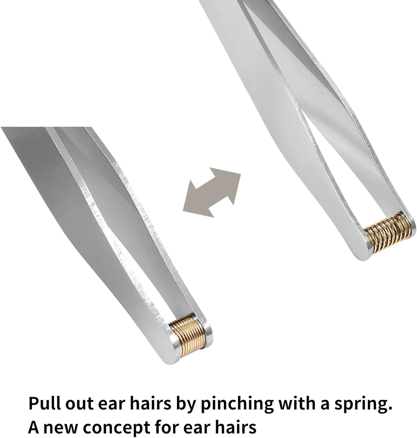 موچین و قیچی اصلاح موی گوش سکی ژاپن، طراحی فنری ایمن برای حذف مو، استیل ضد زنگ موچین و قیچی اصلاح موی گوش سکی ژاپن، طراحی فنری ایمن برای حذف مو، استیل ضد زنگ