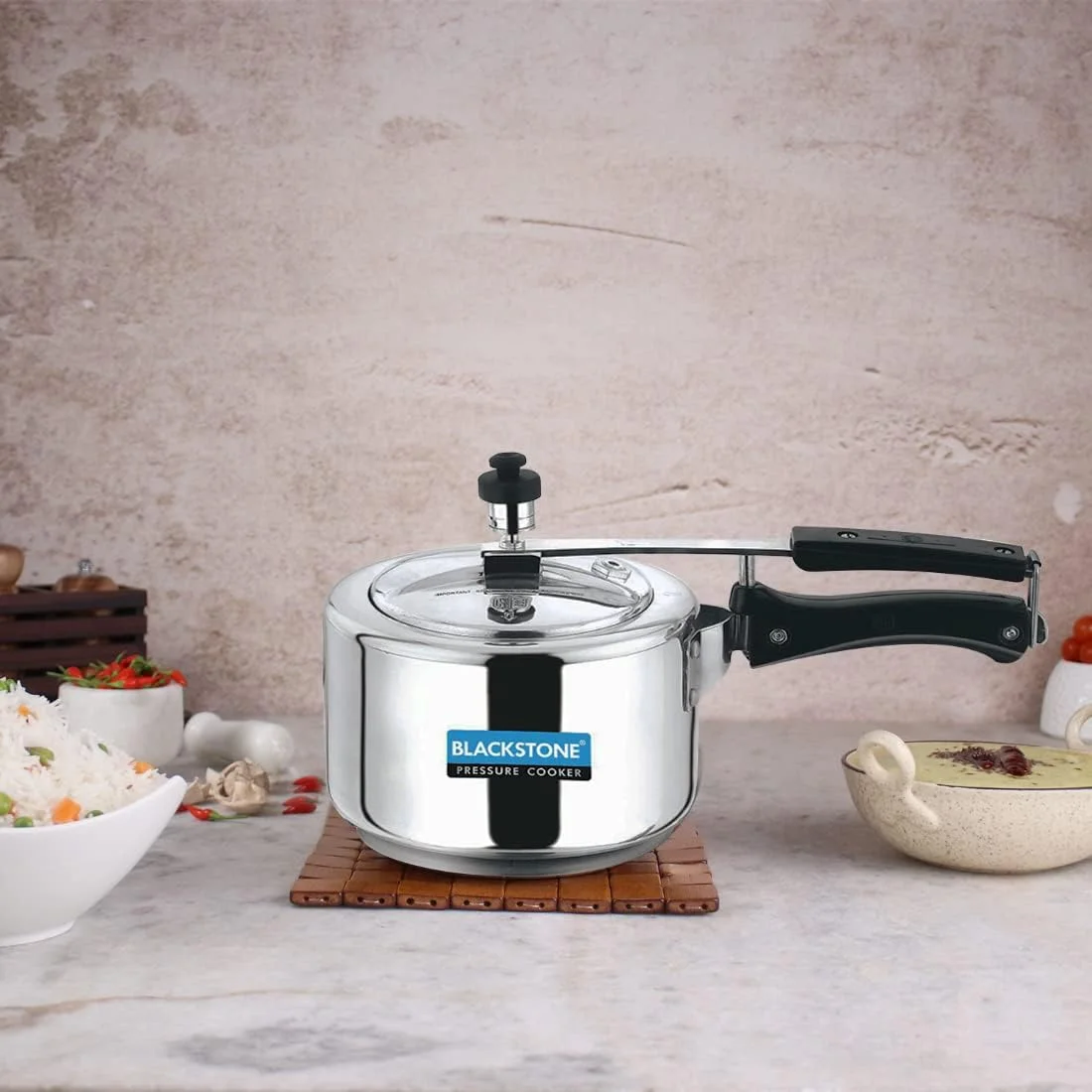 زودپز BLACKSTONE درب داخلی | زودپز آشپزخانه خانگی BSPC6711 (3 لیتر) زودپز BLACKSTONE درب داخلی | زودپز آشپزخانه خانگی BSPC6711 (3 لیتر)