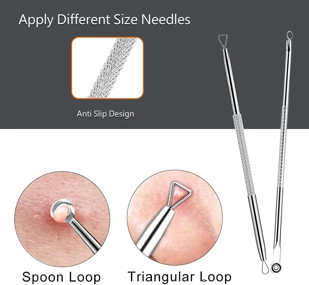 کیت موچین دقیق استیل ضد زنگ 6 در 1 ORiTi برای از بین بردن جوش های سرسیاه، جوش، آکنه، لک، موهای صورت و ابرو مناسب برای زیبایی زنان و مردان کیت موچین دقیق استیل ضد زنگ 6 در 1 ORiTi برای از بین بردن جوش های سرسیاه، جوش، آکنه، لک، موهای صورت و ابرو مناسب برای زیبایی زنان و مردان
