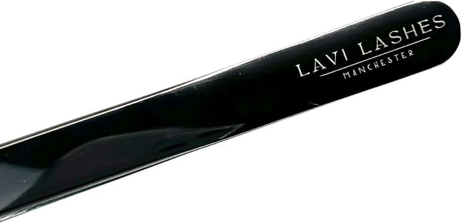 Fiber Tip Eyelash Tweezers Professional Stainless Steel Tweezers Lash Extension Isolation Volume Classic Lashes Curved Straight Tweezer with Measurements - Black (45 Angle) Fiber Tip Eyelash Tweezers Professional Stainless Steel Tweezers Lash Extension Isolation Volume Classic Lashes Curved Straight Tweezer with Measurements - Black (45 Angle)