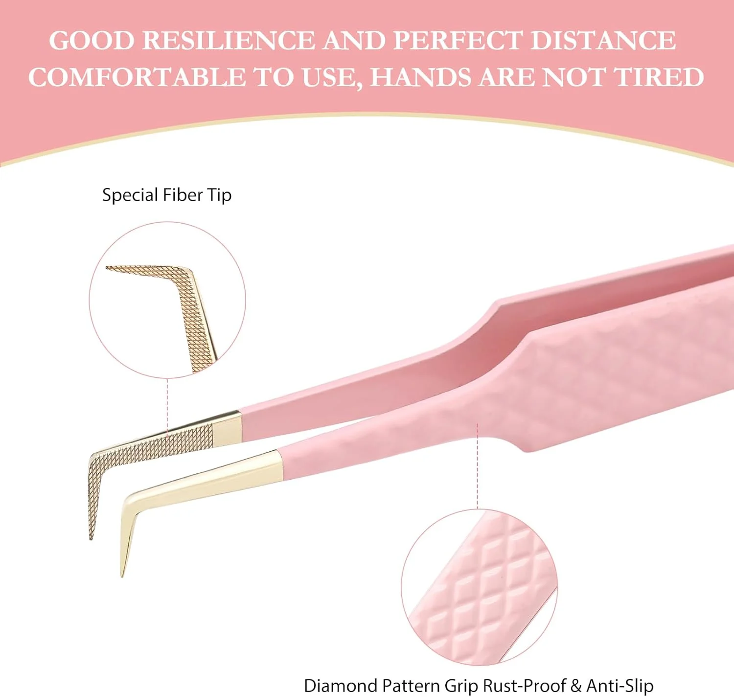 ست موچین اکستنشن مژه اورانلو - 3 موچین نوک فیبری دقیق با دسته الماسی، برای اکستنشن مژه والیوم، مدل L و 90 درجه، مناسب برای مژههای کلاسیک و فنسازی (3 عدد) ست موچین اکستنشن مژه اورانلو - 3 موچین نوک فیبری دقیق با دسته الماسی، برای اکستنشن مژه والیوم، مدل L و 90 درجه، مناسب برای مژههای کلاسیک و فنسازی (3 عدد)