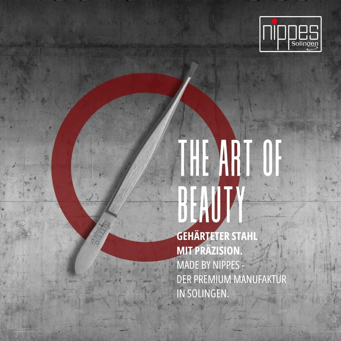 موچین نیپِس زولینگن مدل 9SR (طرح نوک ممکن است متفاوت باشد) استیل ضد زنگ طول 9 سانتی متر، موچین نوک برای برداشتن دقیق مو، نقره ای، 1 عدد (بسته 1 عددی)