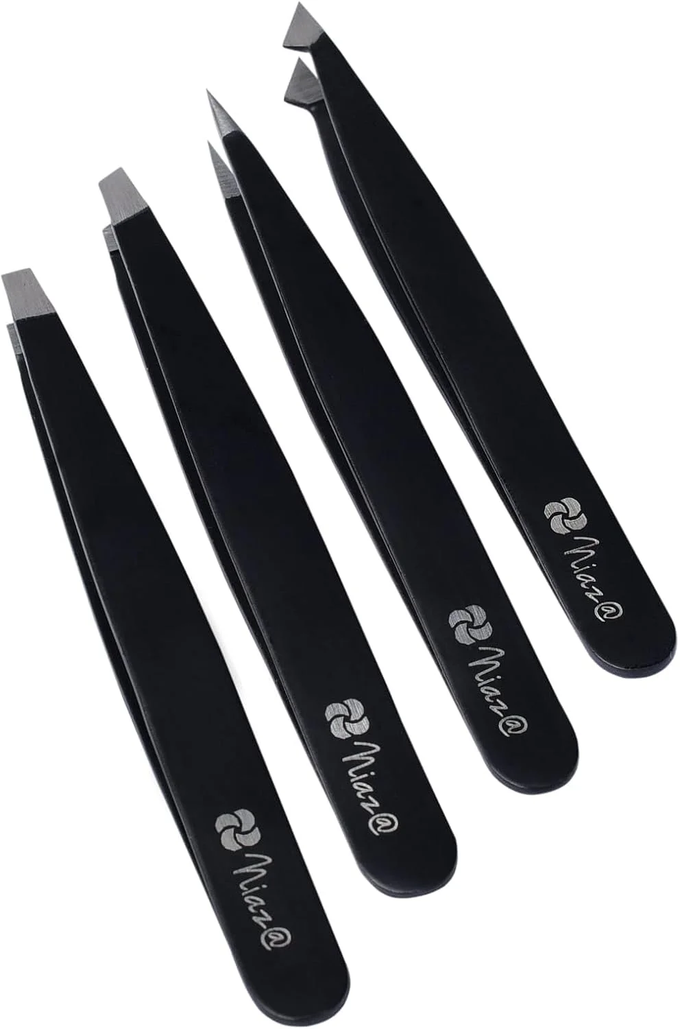 ست موچین نیاز@، 4 عددی به همراه کیف مسافرتی، موچین های آلیاژی ضد زنگ حرفه ای با دقت بالا برای زنان و مردان، چند منظوره برای برداشتن موهای صورت، ابرو و موهای زیر پوستی ست موچین نیاز@، 4 عددی به همراه کیف مسافرتی، موچین های آلیاژی ضد زنگ حرفه ای با دقت بالا برای زنان و مردان، چند منظوره برای برداشتن موهای صورت، ابرو و موهای زیر پوستی