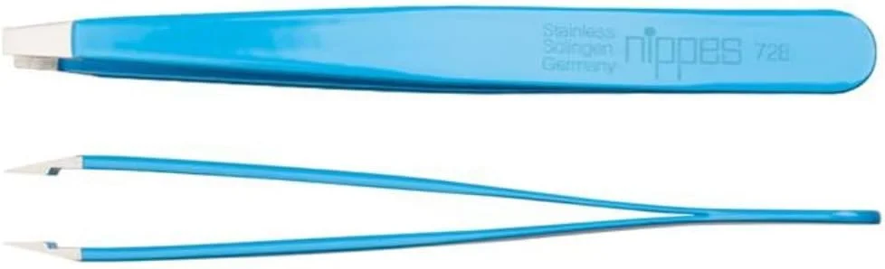 موچین استیل رنگی نوک صاف نیپز سولینگن مدل 728 | مناسب برای برداشتن دقیق و ظریف مو | خوش دست با گریپ مناسب | آبی موچین استیل رنگی نوک صاف نیپز سولینگن مدل 728 | مناسب برای برداشتن دقیق و ظریف مو | خوش دست با گریپ مناسب | آبی