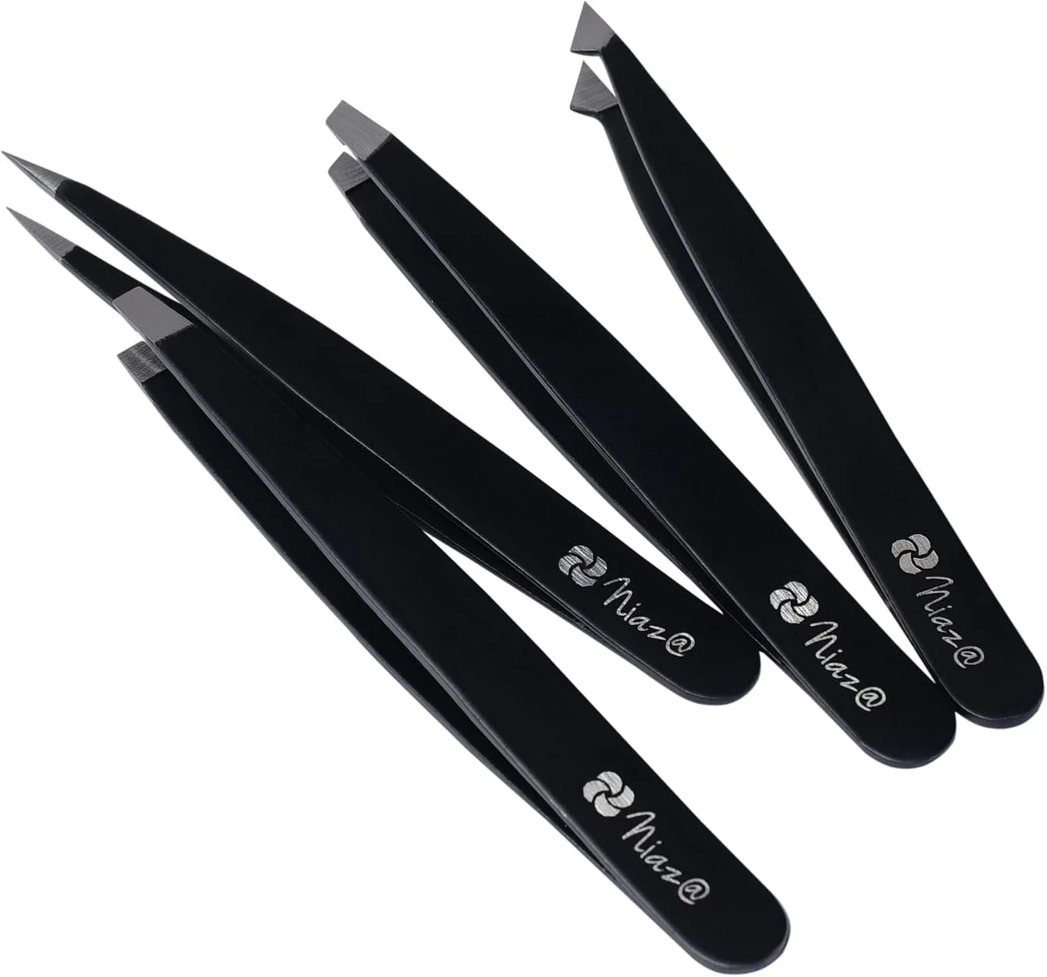 ست موچین نیاز@، 4 عددی به همراه کیف مسافرتی، موچین های آلیاژی ضد زنگ حرفه ای با دقت بالا برای زنان و مردان، چند منظوره برای برداشتن موهای صورت، ابرو و موهای زیر پوستی ست موچین نیاز@، 4 عددی به همراه کیف مسافرتی، موچین های آلیاژی ضد زنگ حرفه ای با دقت بالا برای زنان و مردان، چند منظوره برای برداشتن موهای صورت، ابرو و موهای زیر پوستی