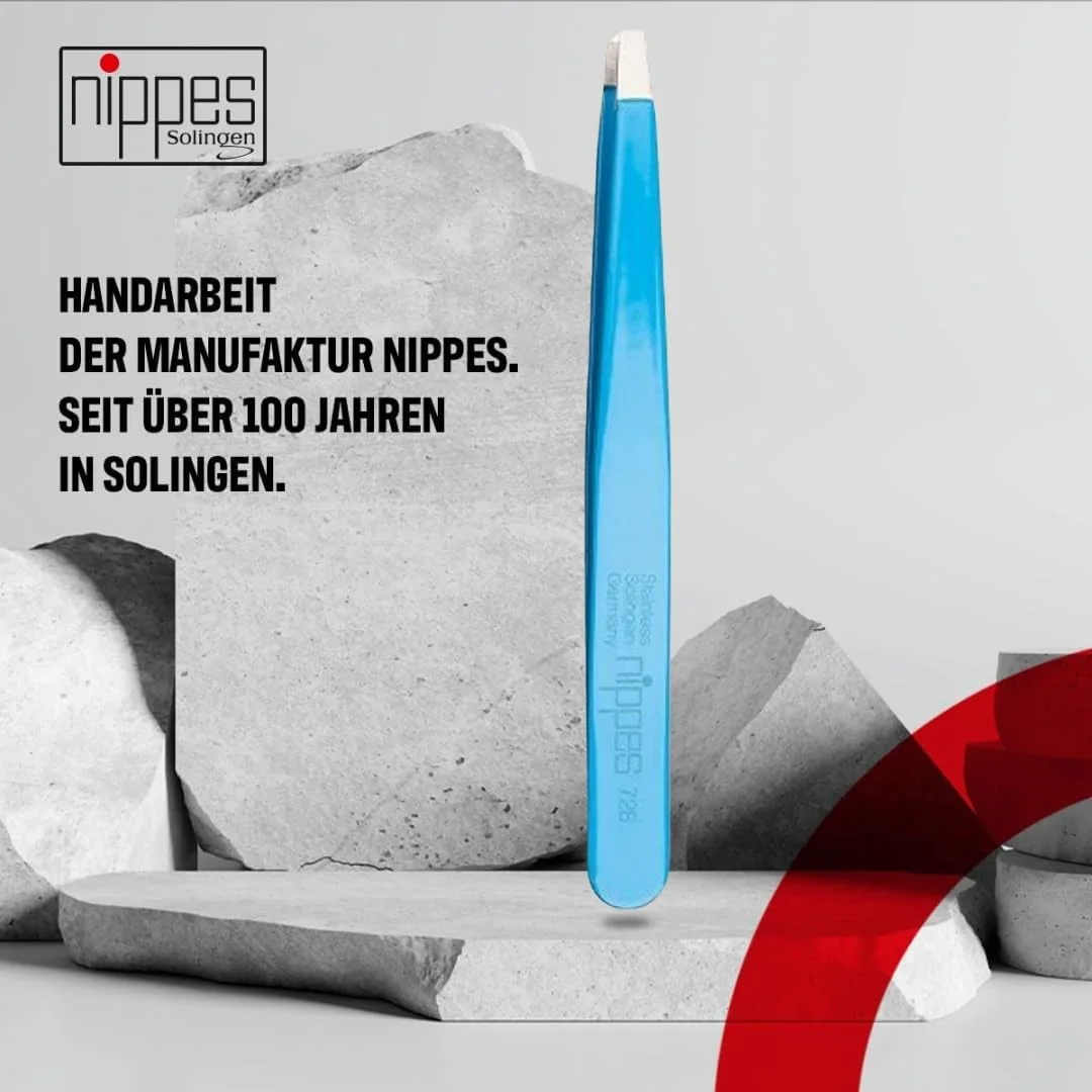 موچین استیل رنگی نوک صاف نیپز سولینگن مدل 728 | مناسب برای برداشتن دقیق و ظریف مو | خوش دست با گریپ مناسب | آبی موچین استیل رنگی نوک صاف نیپز سولینگن مدل 728 | مناسب برای برداشتن دقیق و ظریف مو | خوش دست با گریپ مناسب | آبی