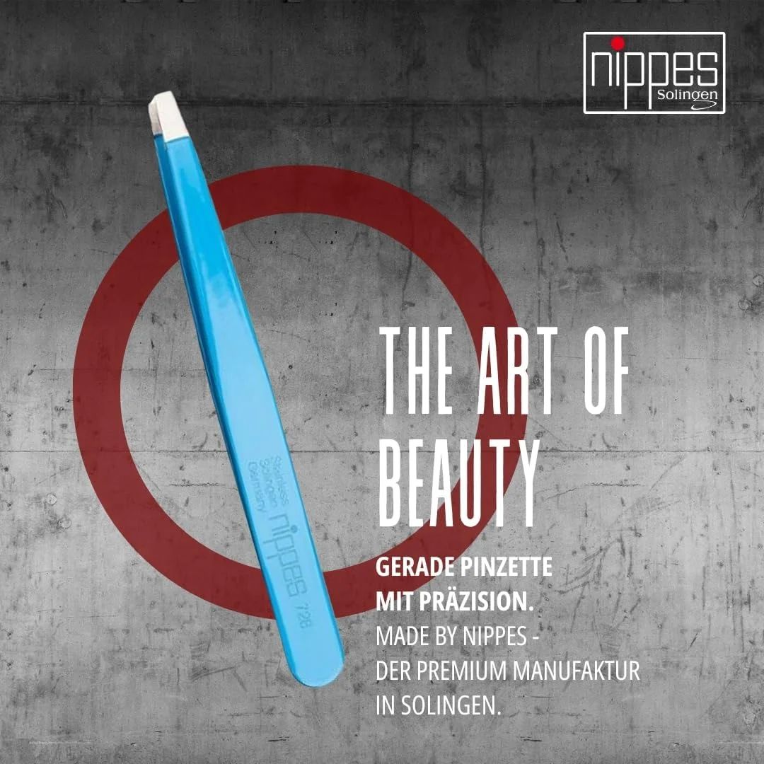 موچین استیل رنگی نوک صاف نیپز سولینگن مدل 728 | مناسب برای برداشتن دقیق و ظریف مو | خوش دست با گریپ مناسب | آبی موچین استیل رنگی نوک صاف نیپز سولینگن مدل 728 | مناسب برای برداشتن دقیق و ظریف مو | خوش دست با گریپ مناسب | آبی