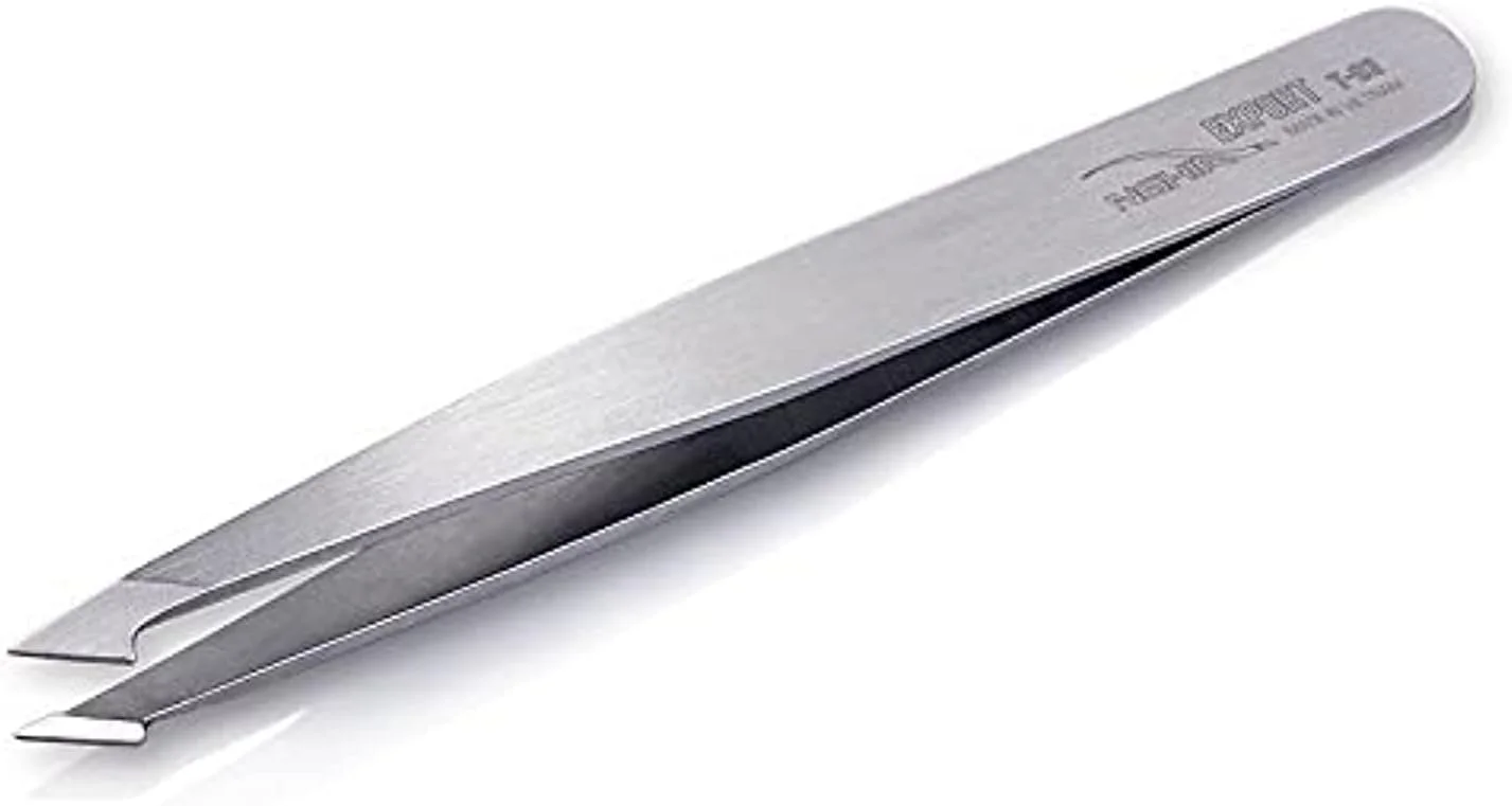 Nghia Grey Plated Eyebrow Tweezer T-03 Nghia Grey Plated Eyebrow Tweezer T-03