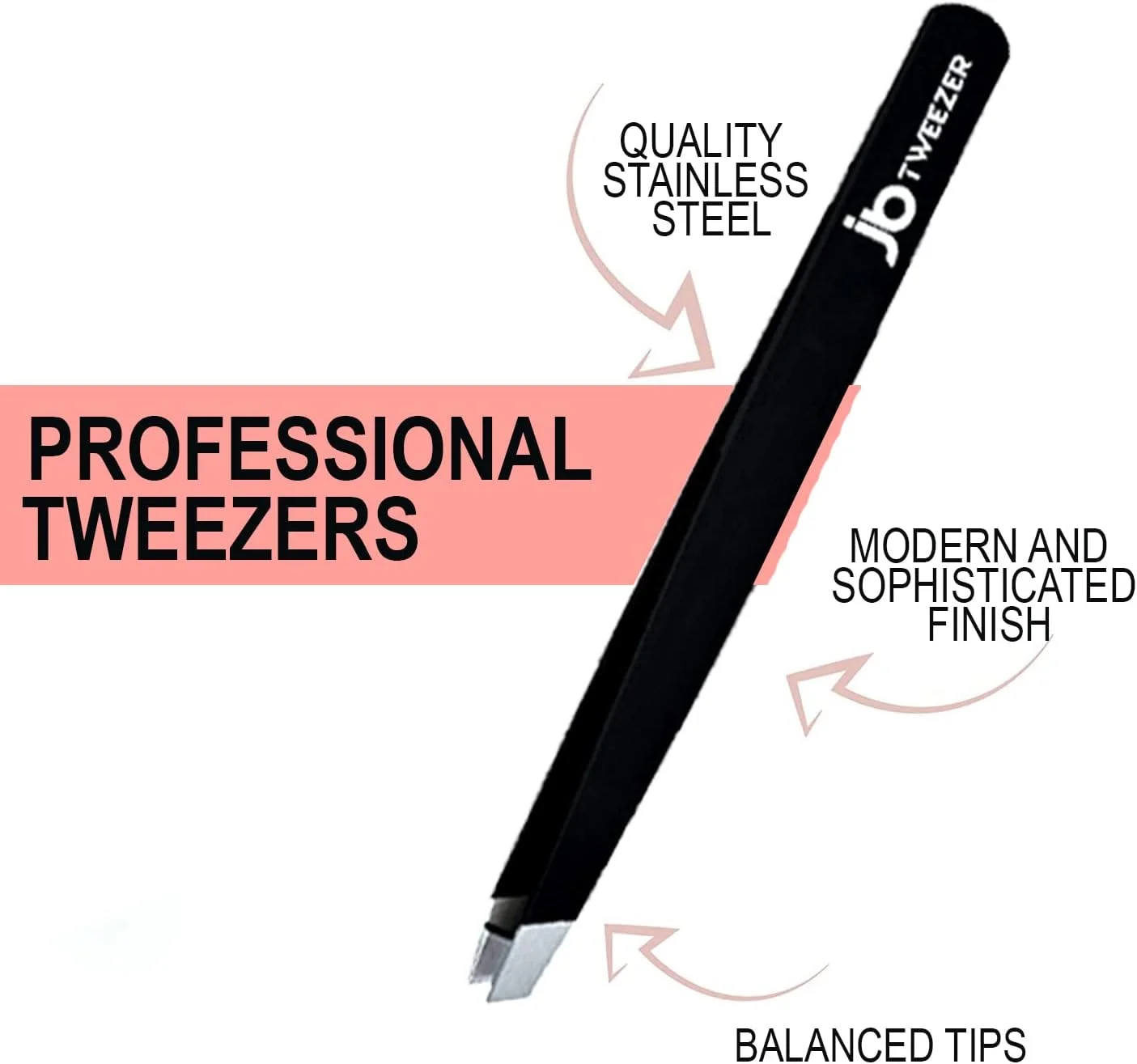 ست موچین JustBlanks، موچین حرفه ای برای ابرو - ست موچین دقیق استیل ضد زنگ، موچین زنانه برای موهای صورت، جوش سر سیاه، مژه ست موچین JustBlanks، موچین حرفه ای برای ابرو - ست موچین دقیق استیل ضد زنگ، موچین زنانه برای موهای صورت، جوش سر سیاه، مژه