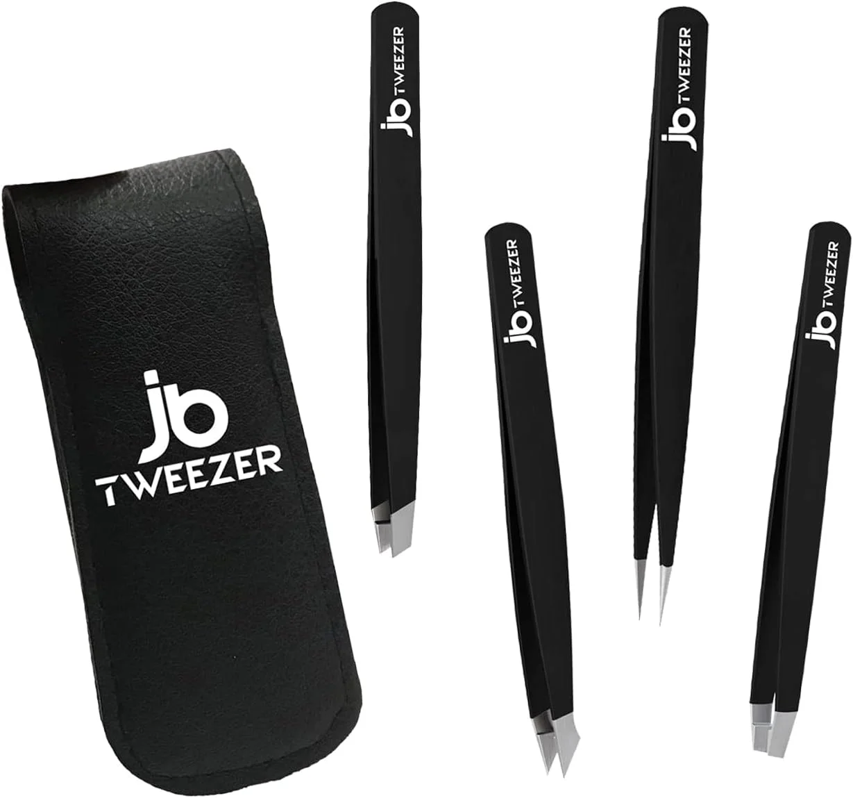 ست موچین JustBlanks، موچین حرفه ای برای ابرو - ست موچین دقیق استیل ضد زنگ، موچین زنانه برای موهای صورت، جوش سر سیاه، مژه ست موچین JustBlanks، موچین حرفه ای برای ابرو - ست موچین دقیق استیل ضد زنگ، موچین زنانه برای موهای صورت، جوش سر سیاه، مژه